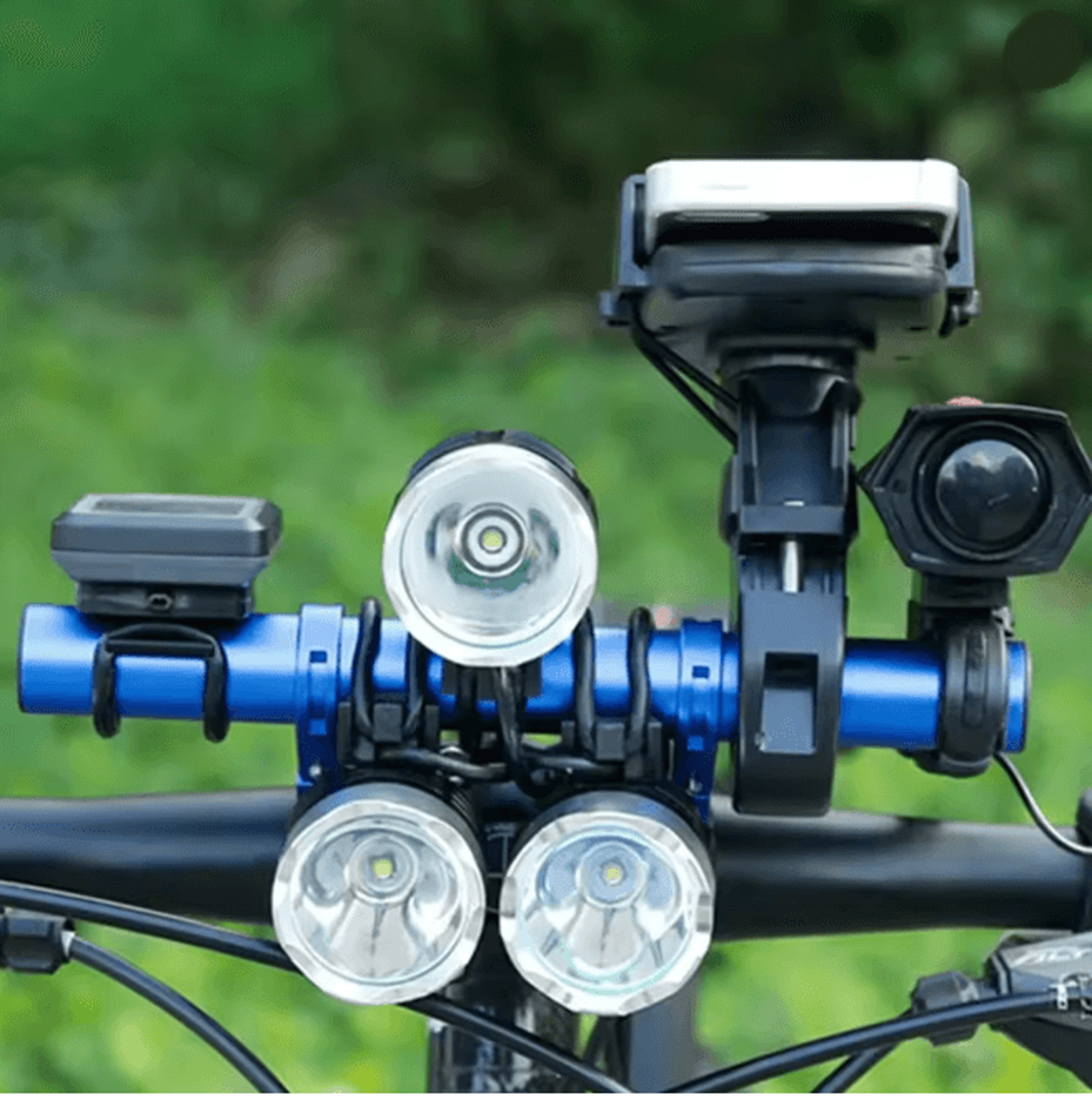 Bicycle Handlebar Extender Bracket For Lights And Accessories 2