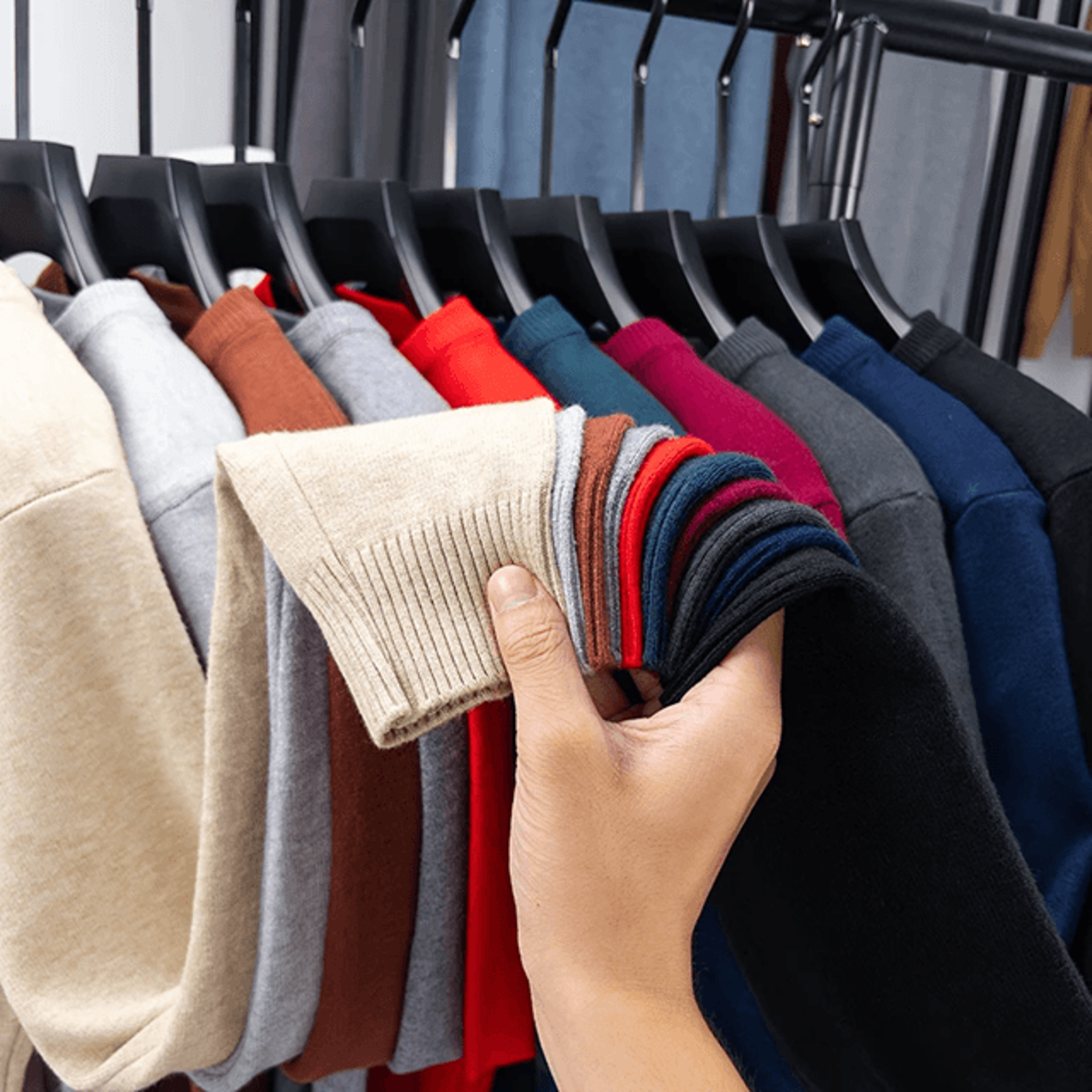 Modern Diamond Knit Crew Neck Sweater Mens Casual Pullover 1