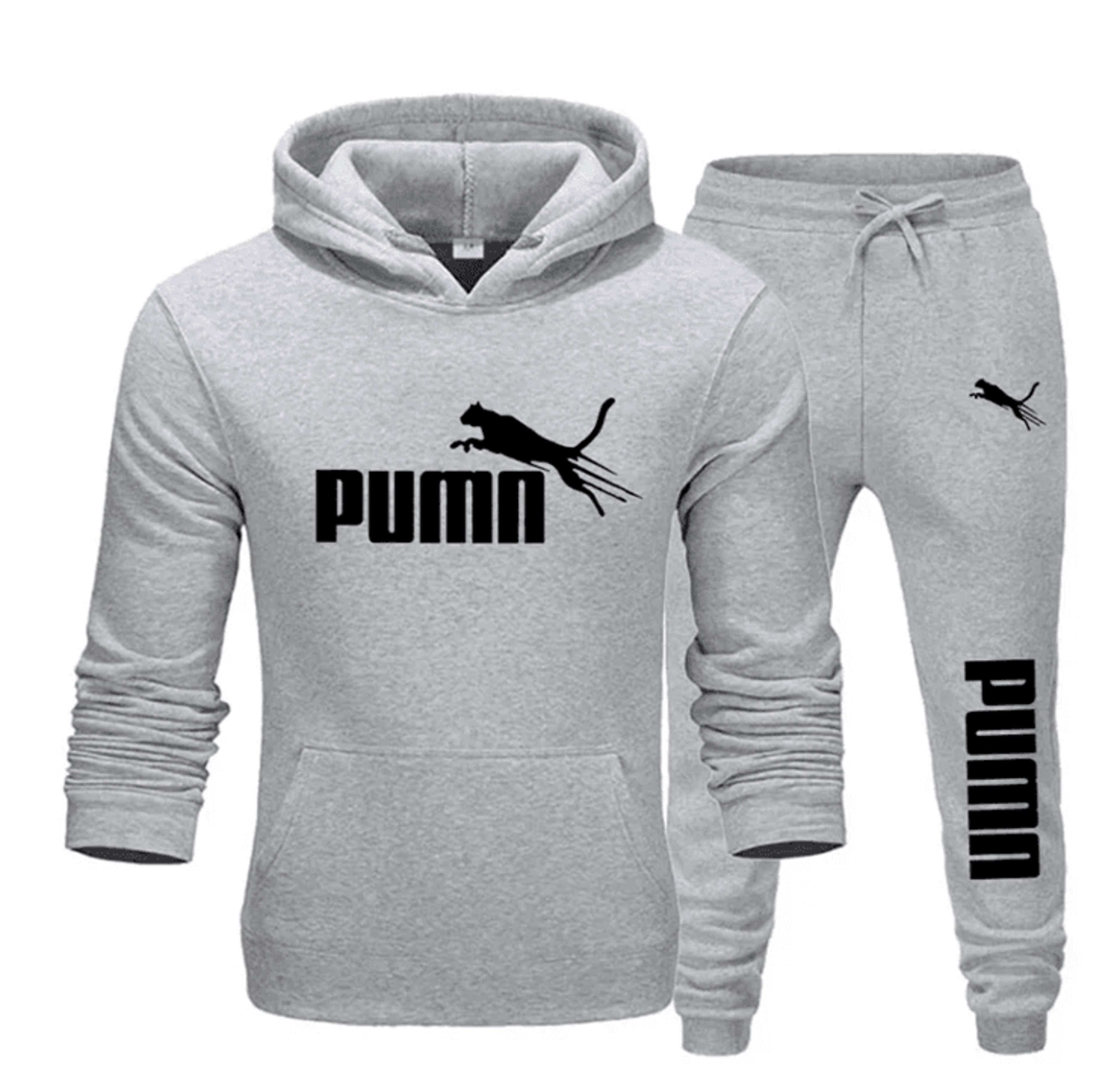 UrbanFlex Mens Hoodie And Jogger Set Autumn Winter Sportswear 2