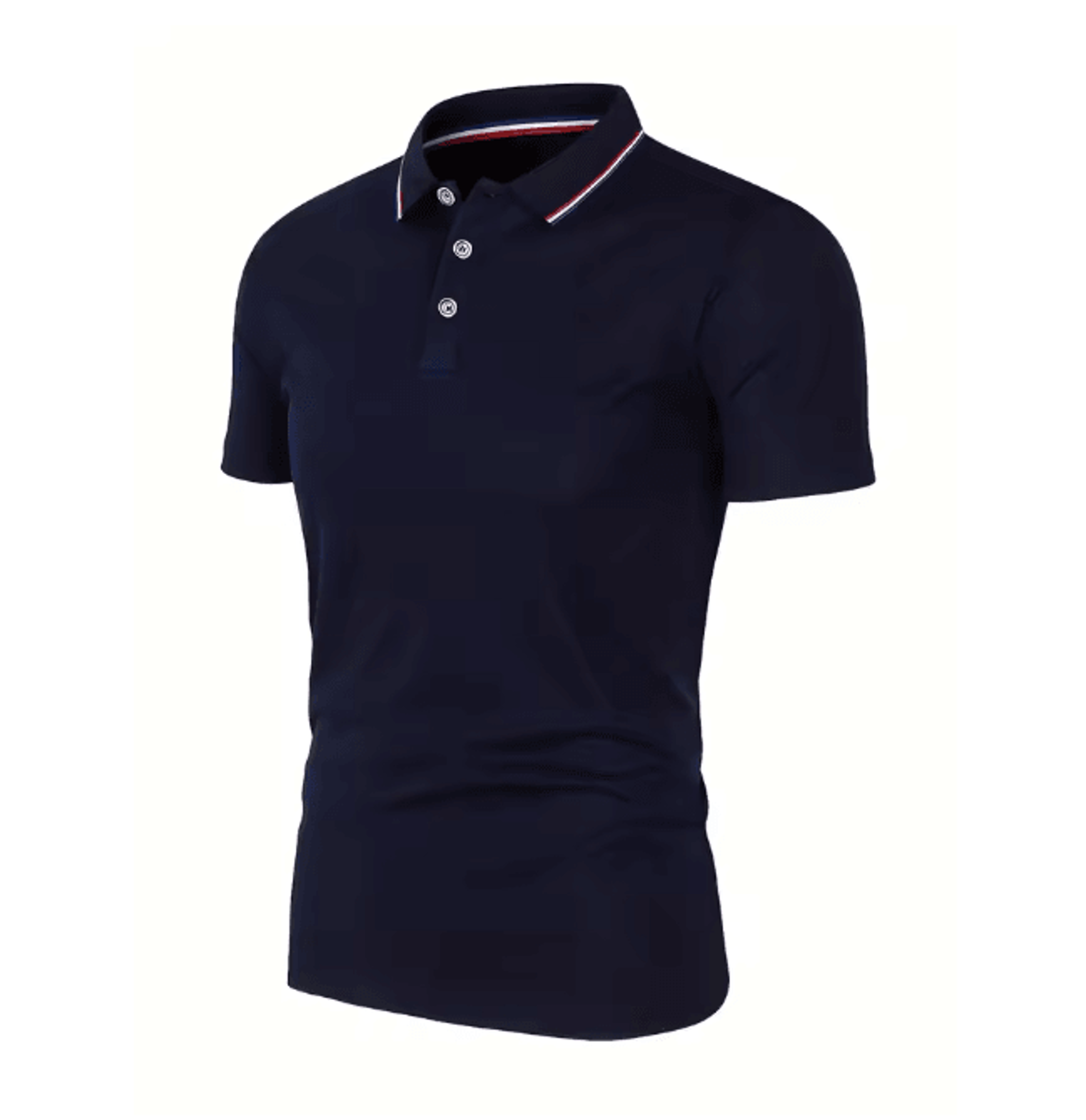 Mens Summer Breathable Polo Shirt Short Sleeve Casual Top 15