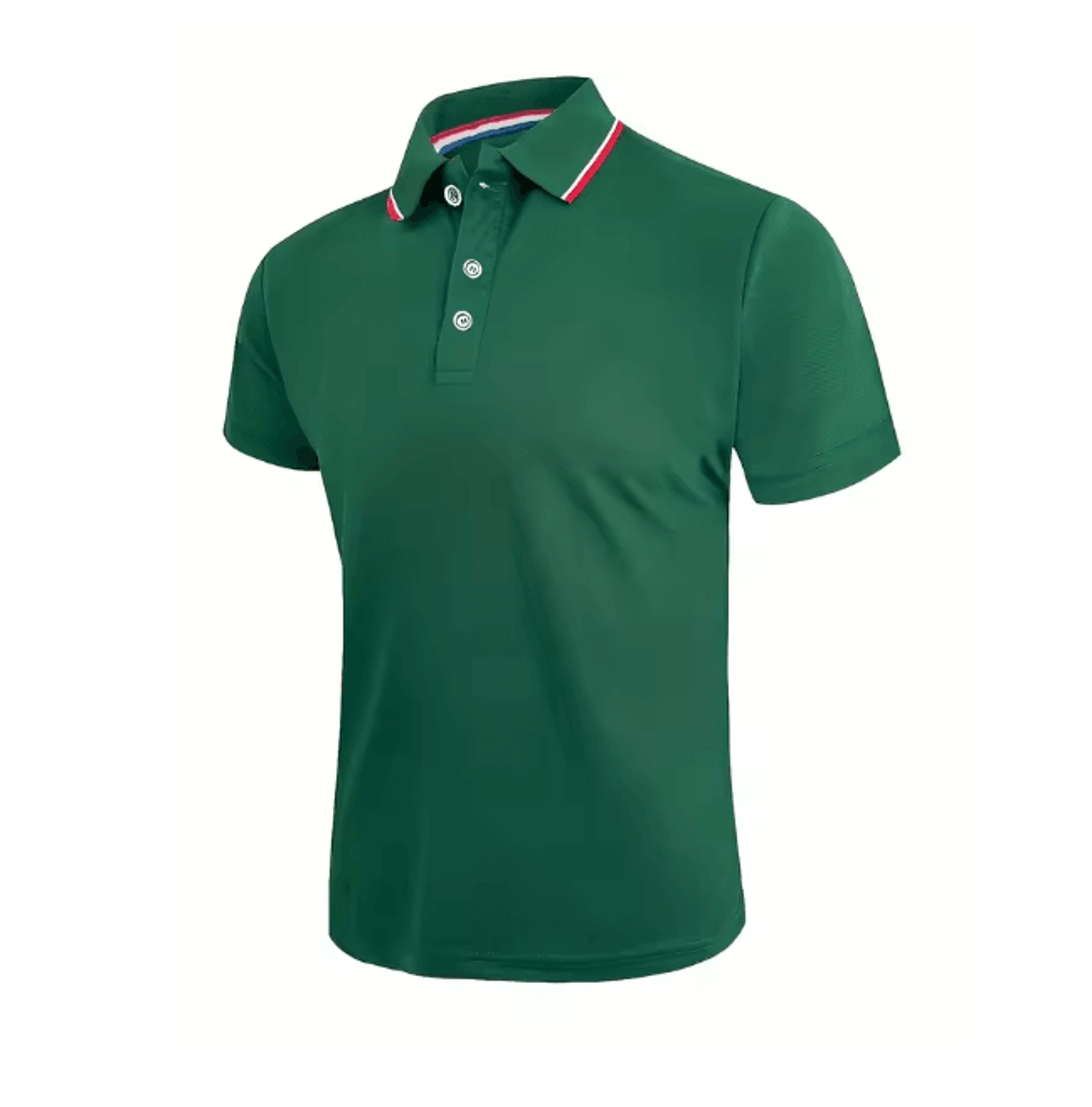 Mens Summer Breathable Polo Shirt Short Sleeve Casual Top 7