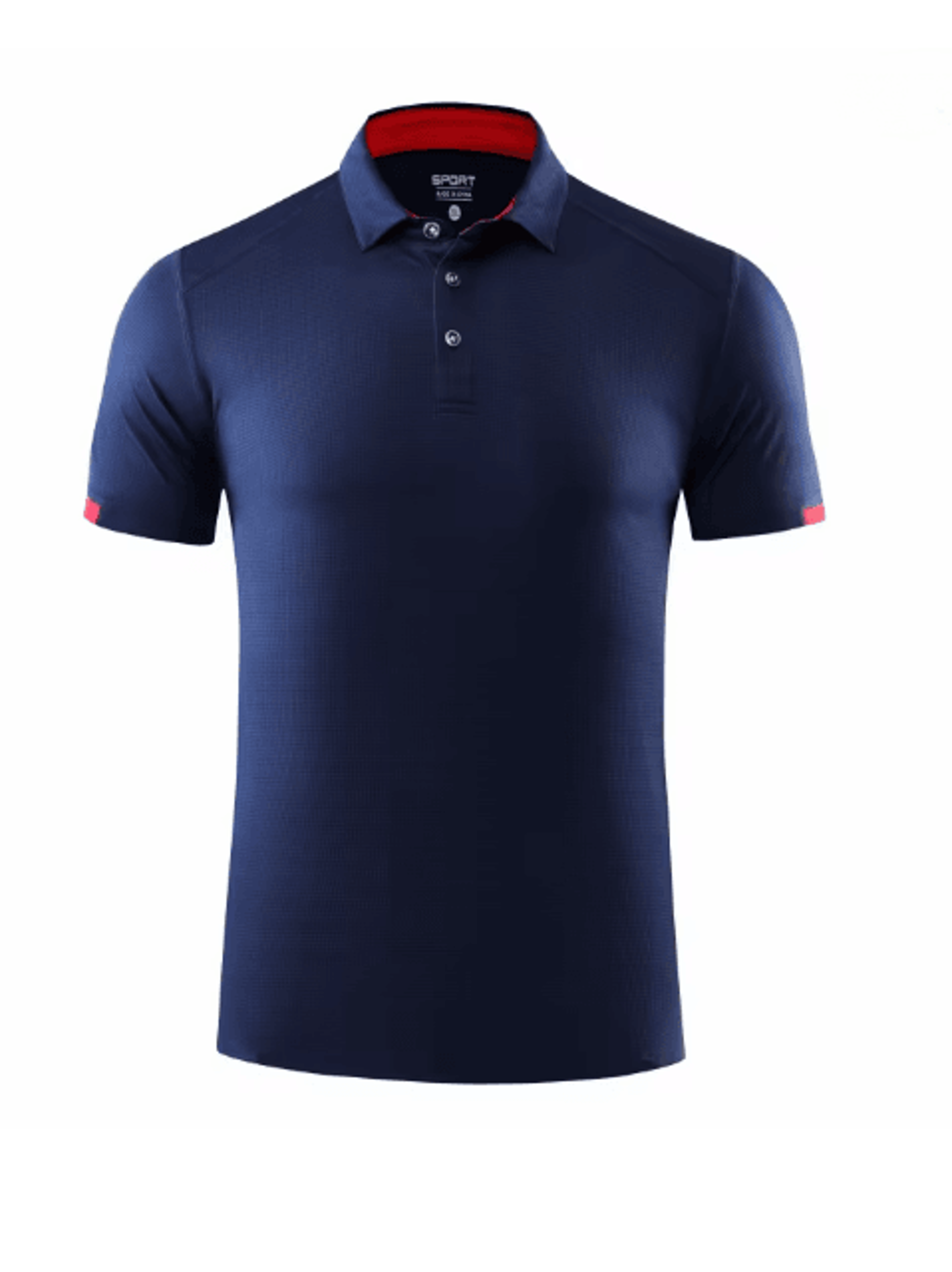 Mens Quick Dry Polo Shirt Lightweight Sports Fitness Top 10