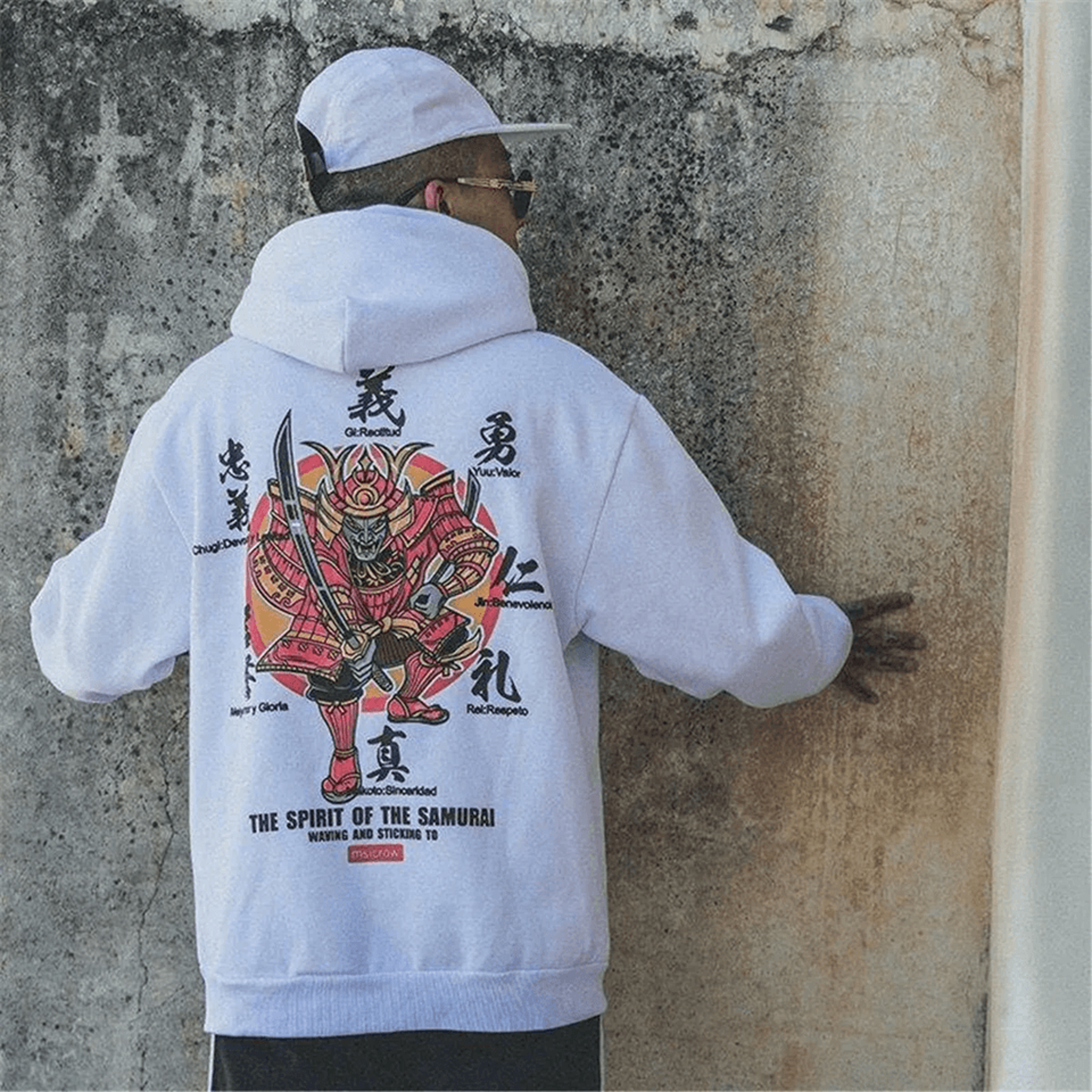 Harajuku Devil Hoodie Oversized Japanese Streetwear Pullover 5