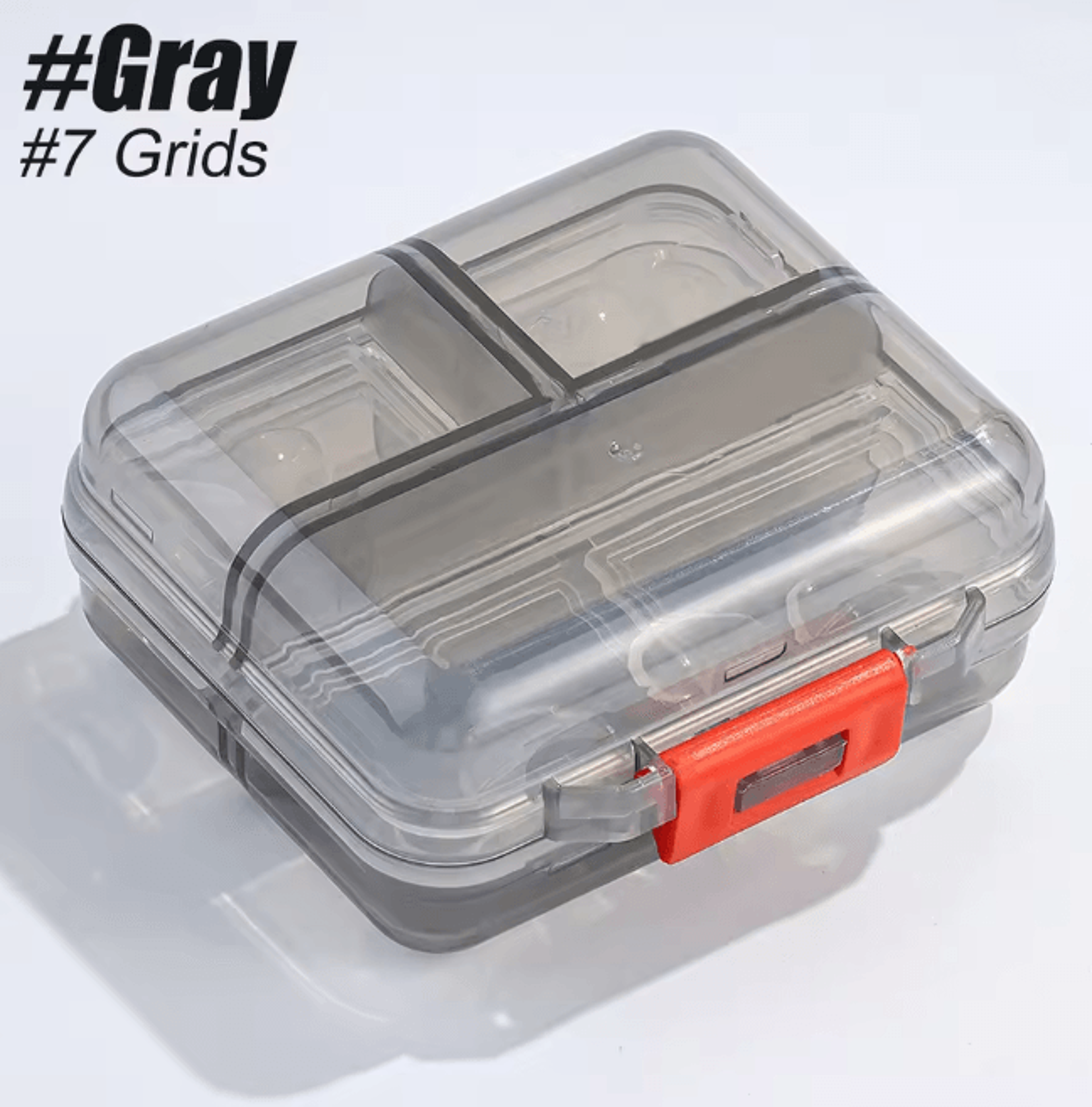 Weekly Pill Organizer Airtight Large Capacity Travel Pill Box 5