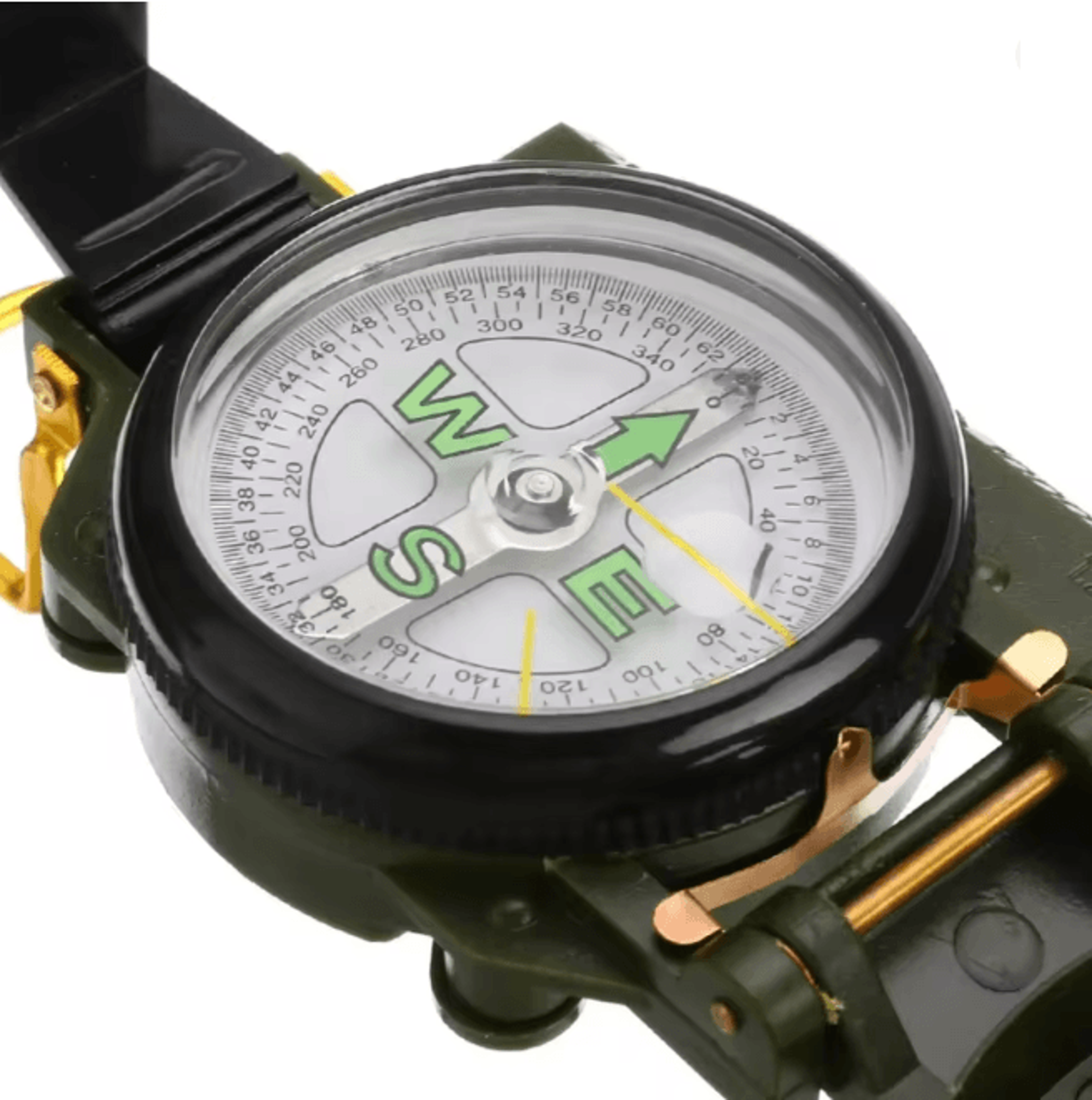 Waterproof Military Compass High Precision Metal Navigation Tool 2