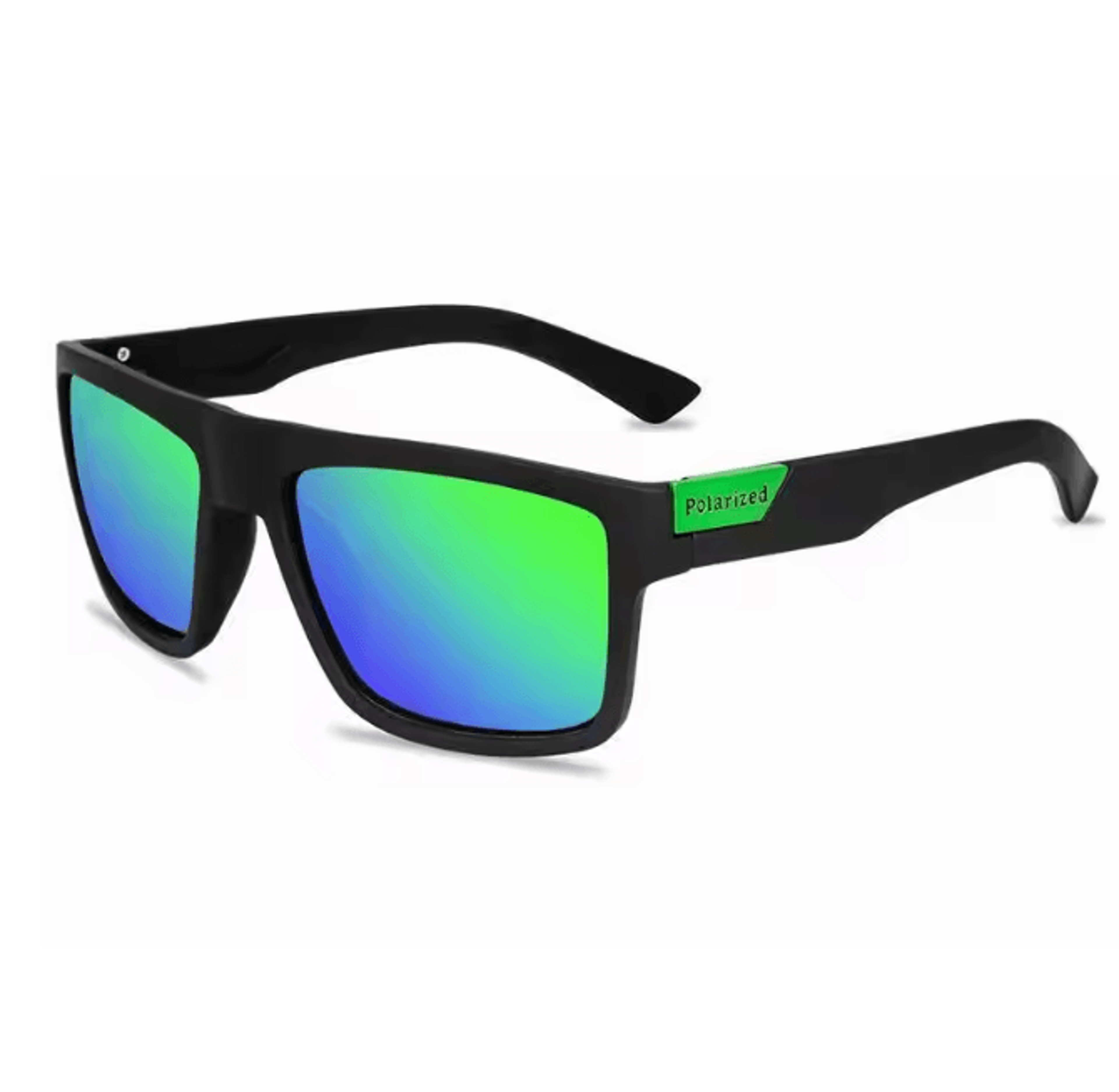 Mens Polarized Square Sunglasses Vintage Driving Style 7
