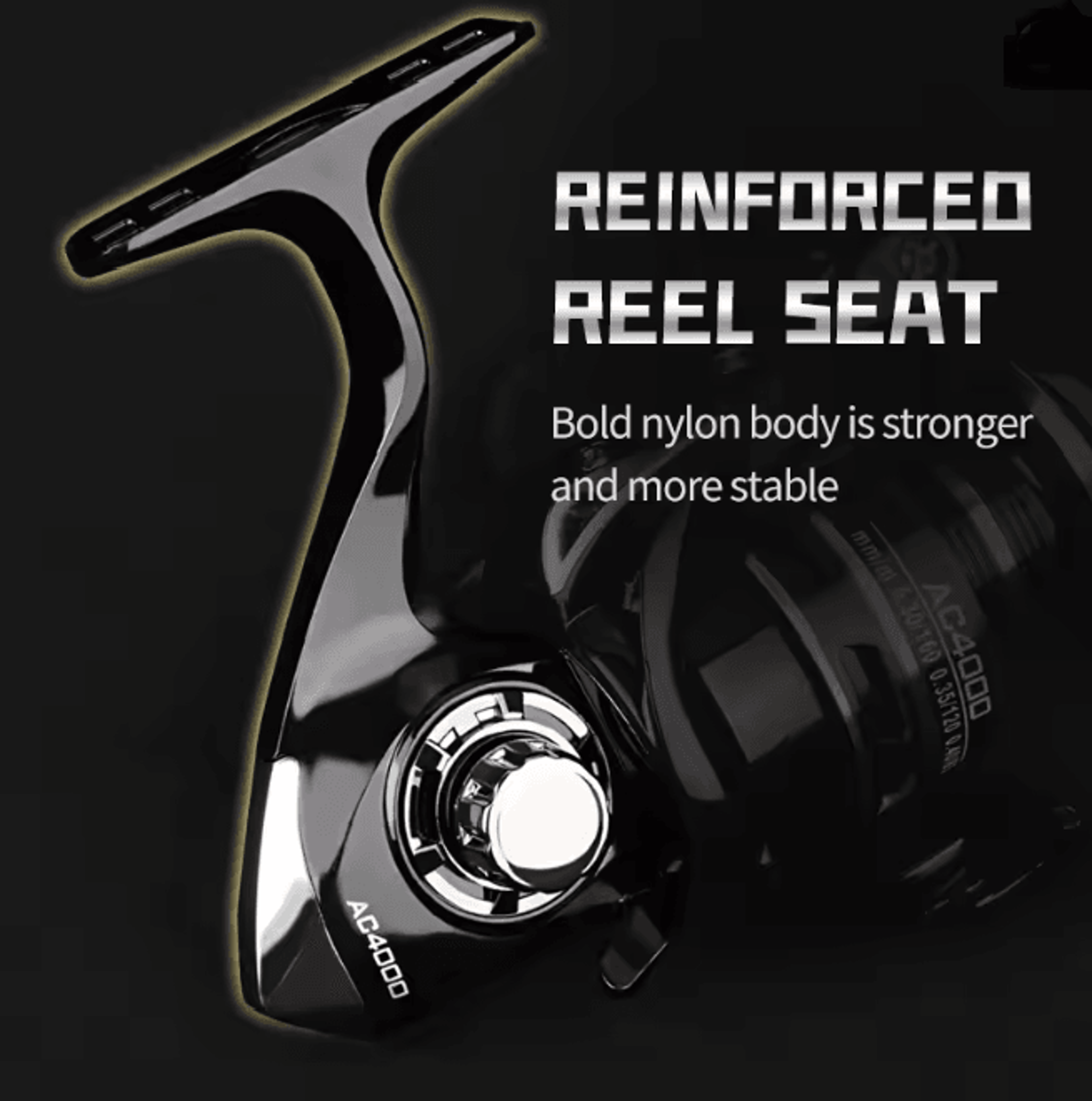 High Drag Spinning Fishing Reel For Freshwater And Saltwater 3