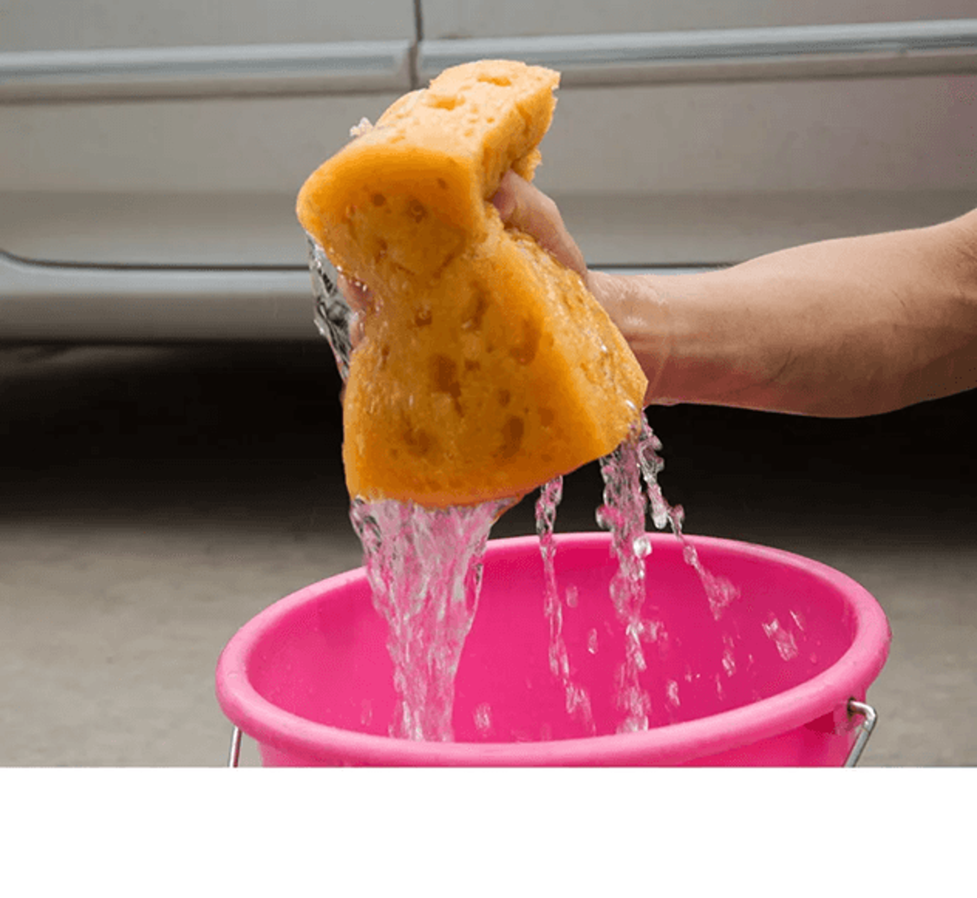 Large Honeycomb Car Wash Sponge Block For Auto And Motorcycle Cleaning 3