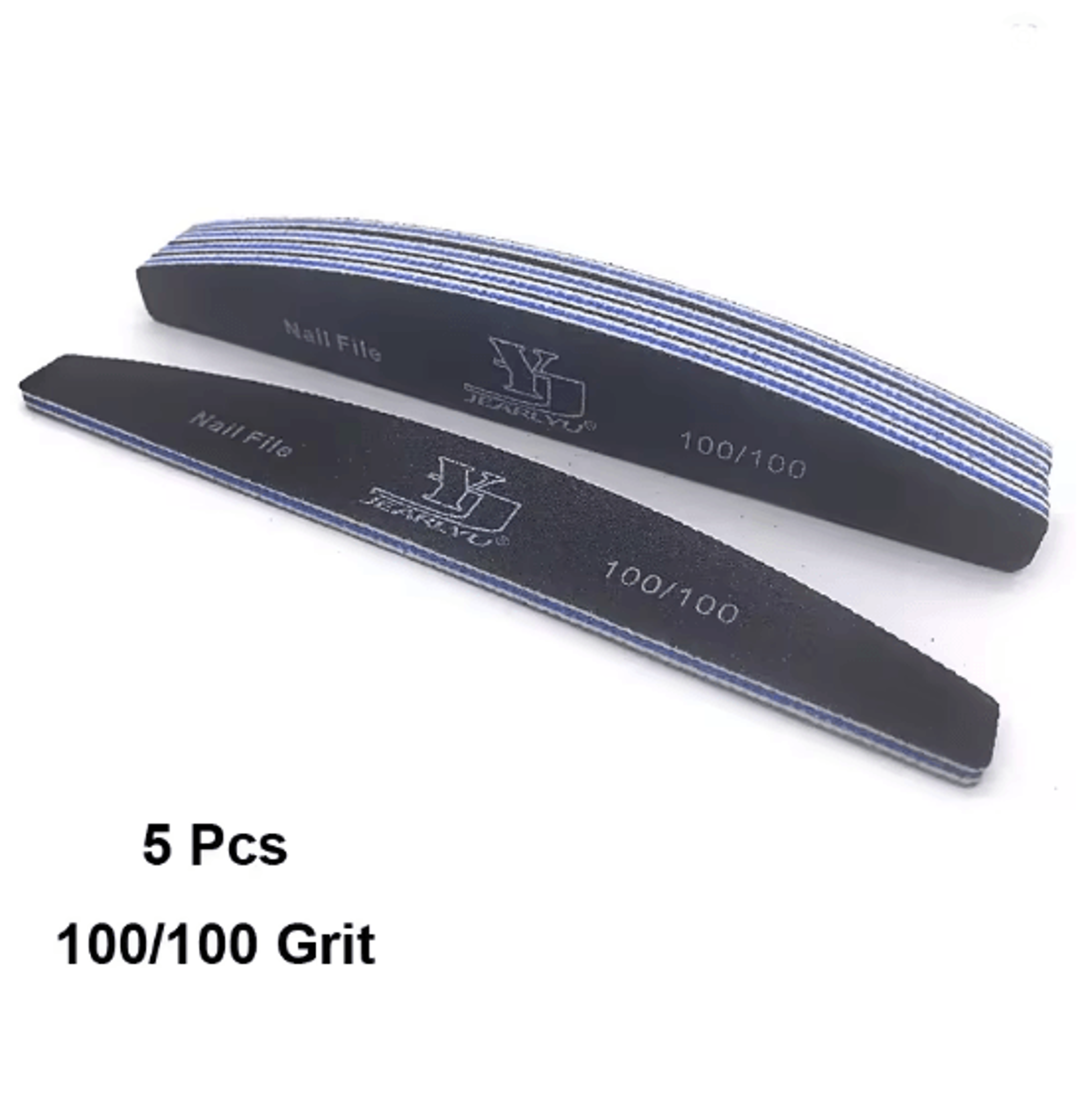 Professional Nail File Set Multi Grit Sandpaper Manicure Tools 5 Piece 7