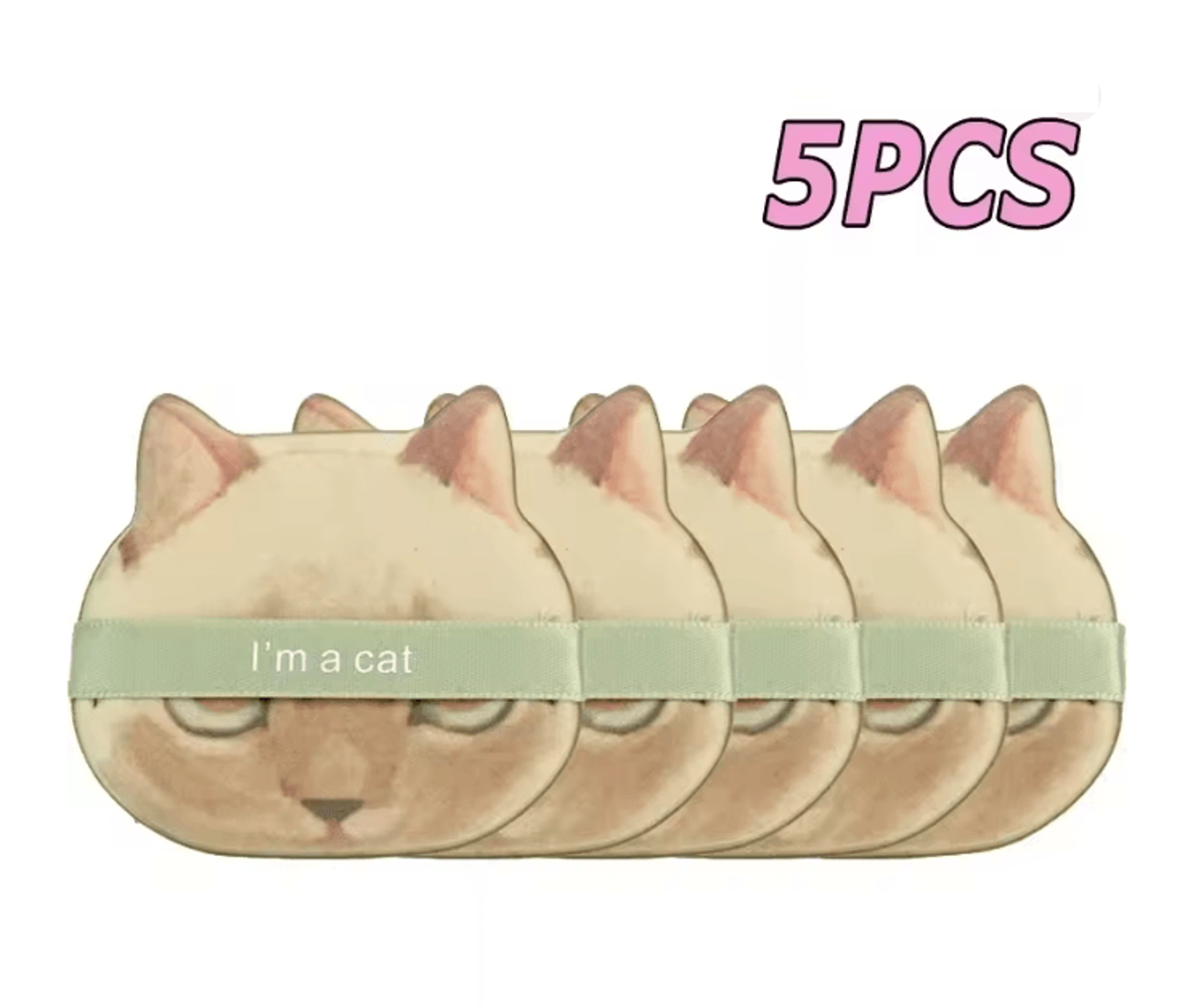 PawBlend Cat Paw Makeup Puff Soft Foundation Concealer Sponge 11