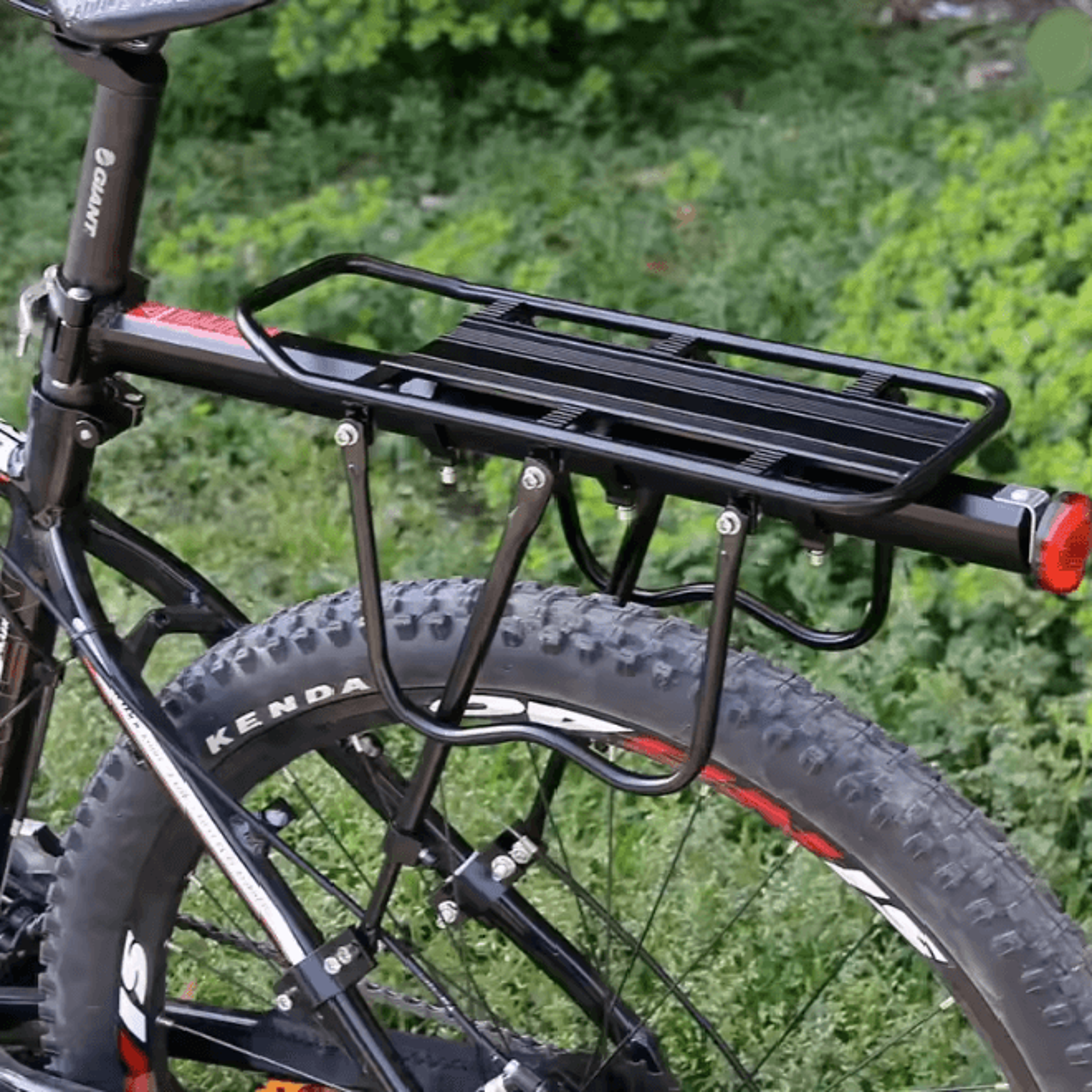 TrailCarry Bike Luggage Rack Rear Bag Support For Mountain And Fat Bikes 2
