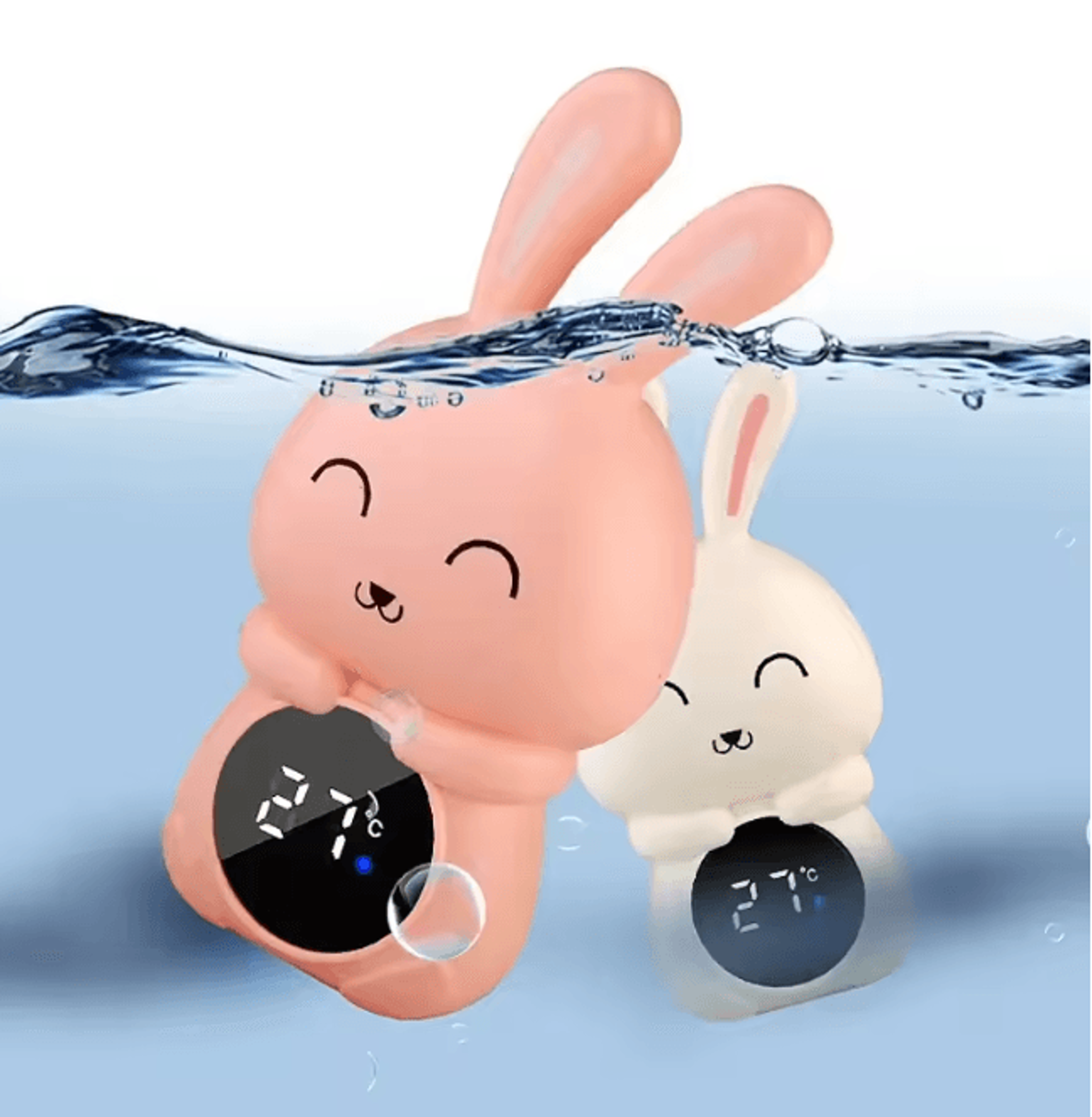 SafeTemp Floating Baby Bath Thermometer With Digital Display 0