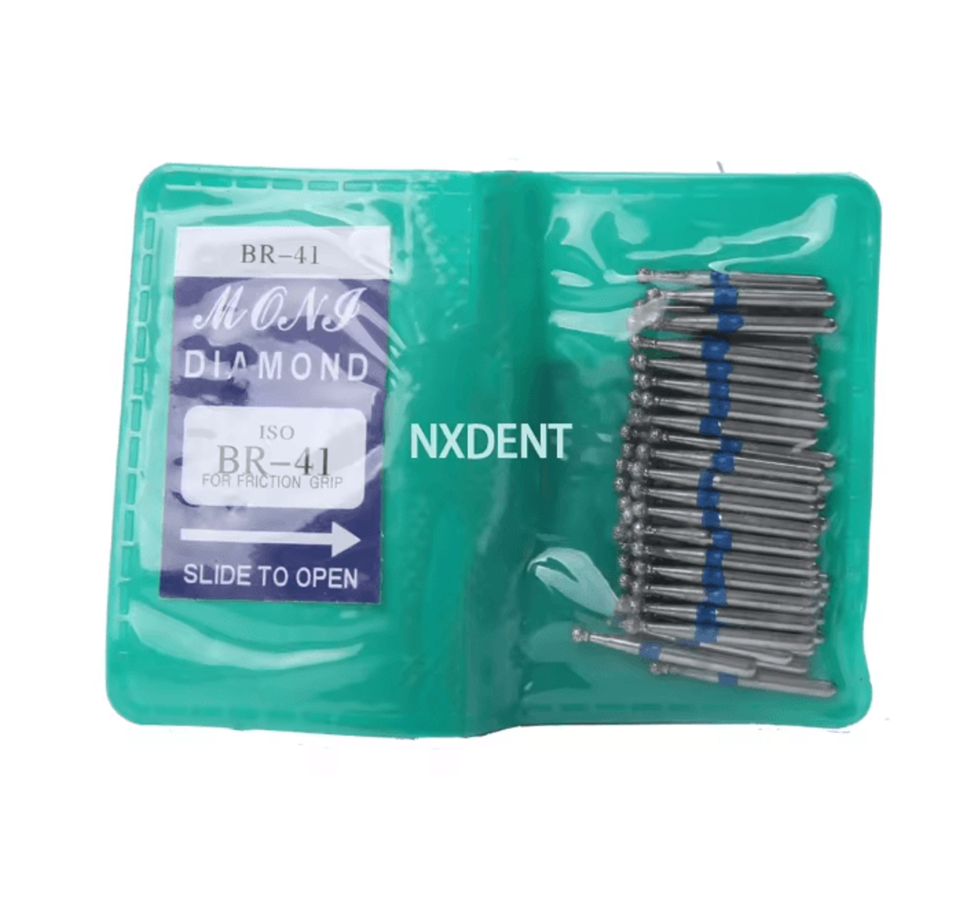 ProShine Dental Diamond Polishing Burs 50 Piece Set 8
