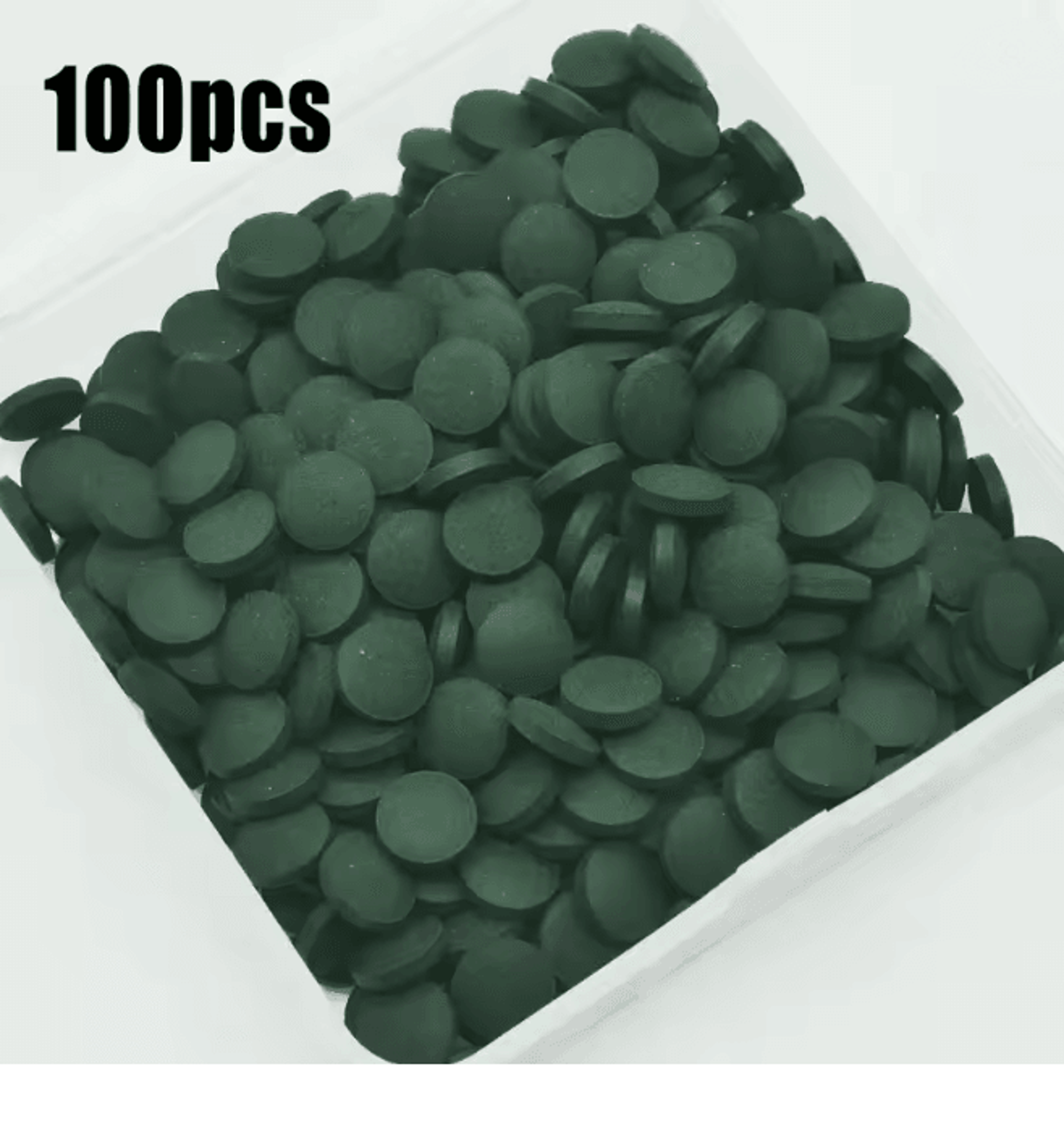 AquaVital Spirulina Fish Food Tablets For Aquarium Pets 4