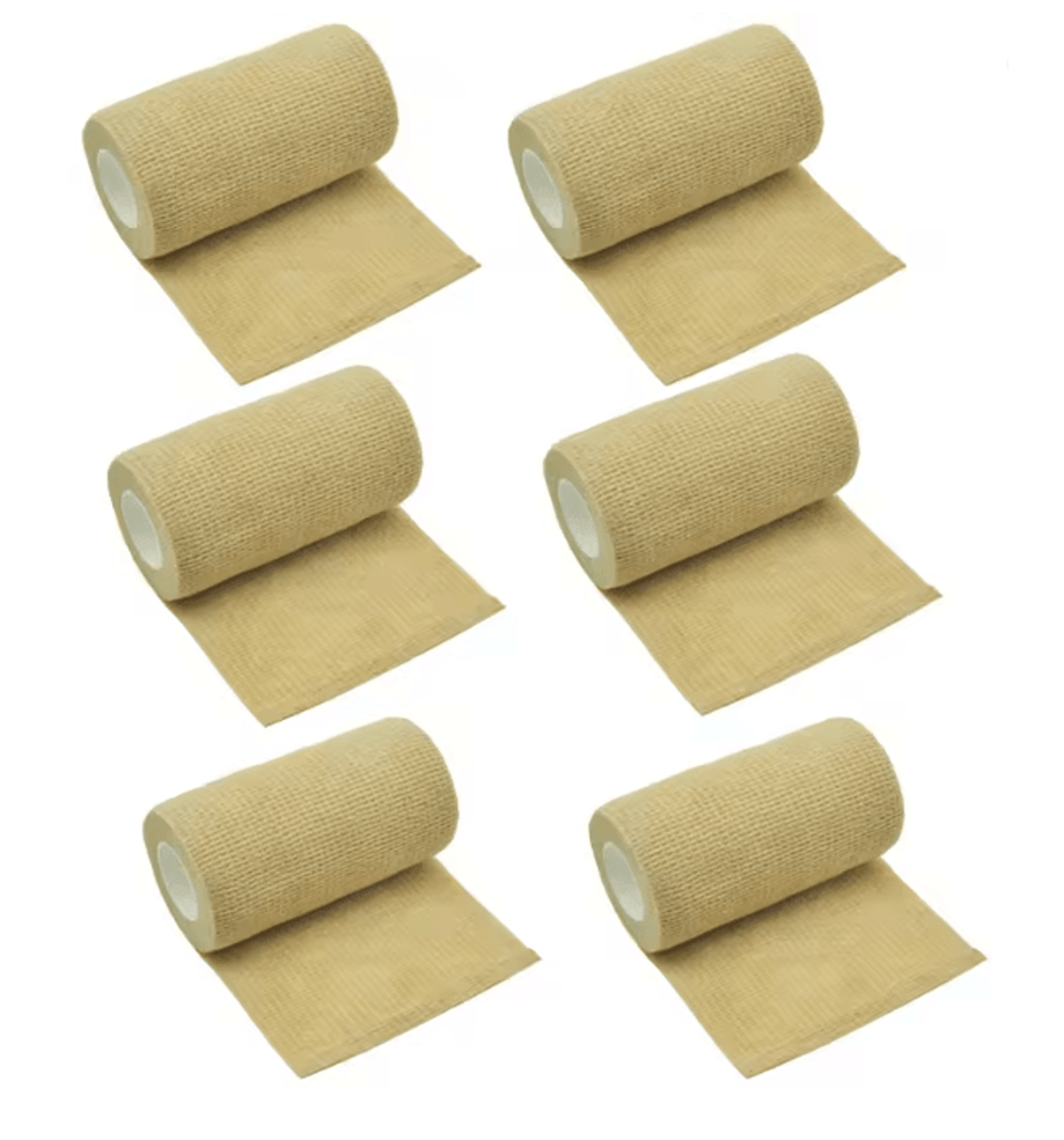 FlexWrap Self Adhesive Elastic Bandage Breathable Support Wrap 10