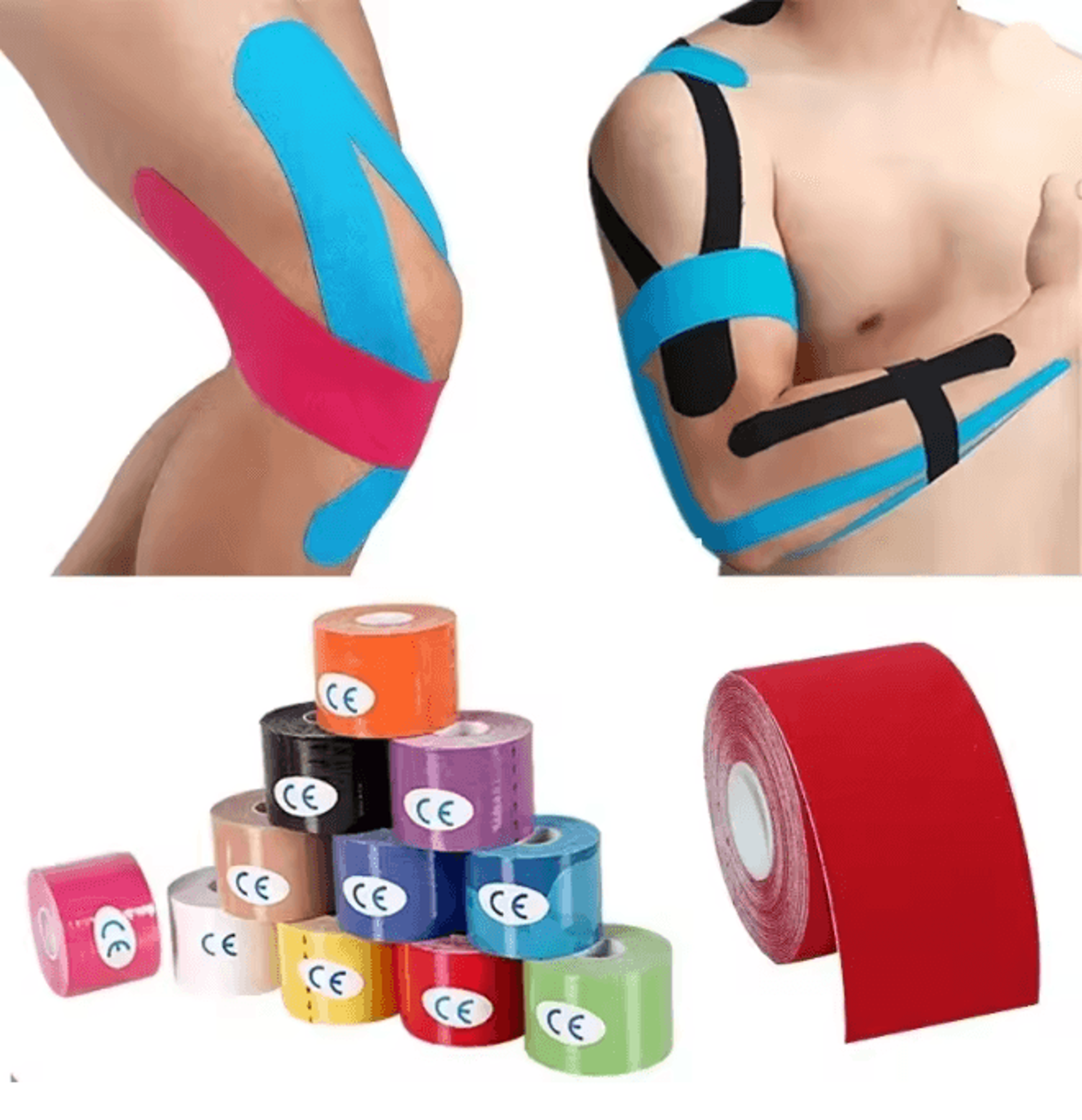 FlexLock Self Adhesive Elastic Sports Bandage Support Wrap 0