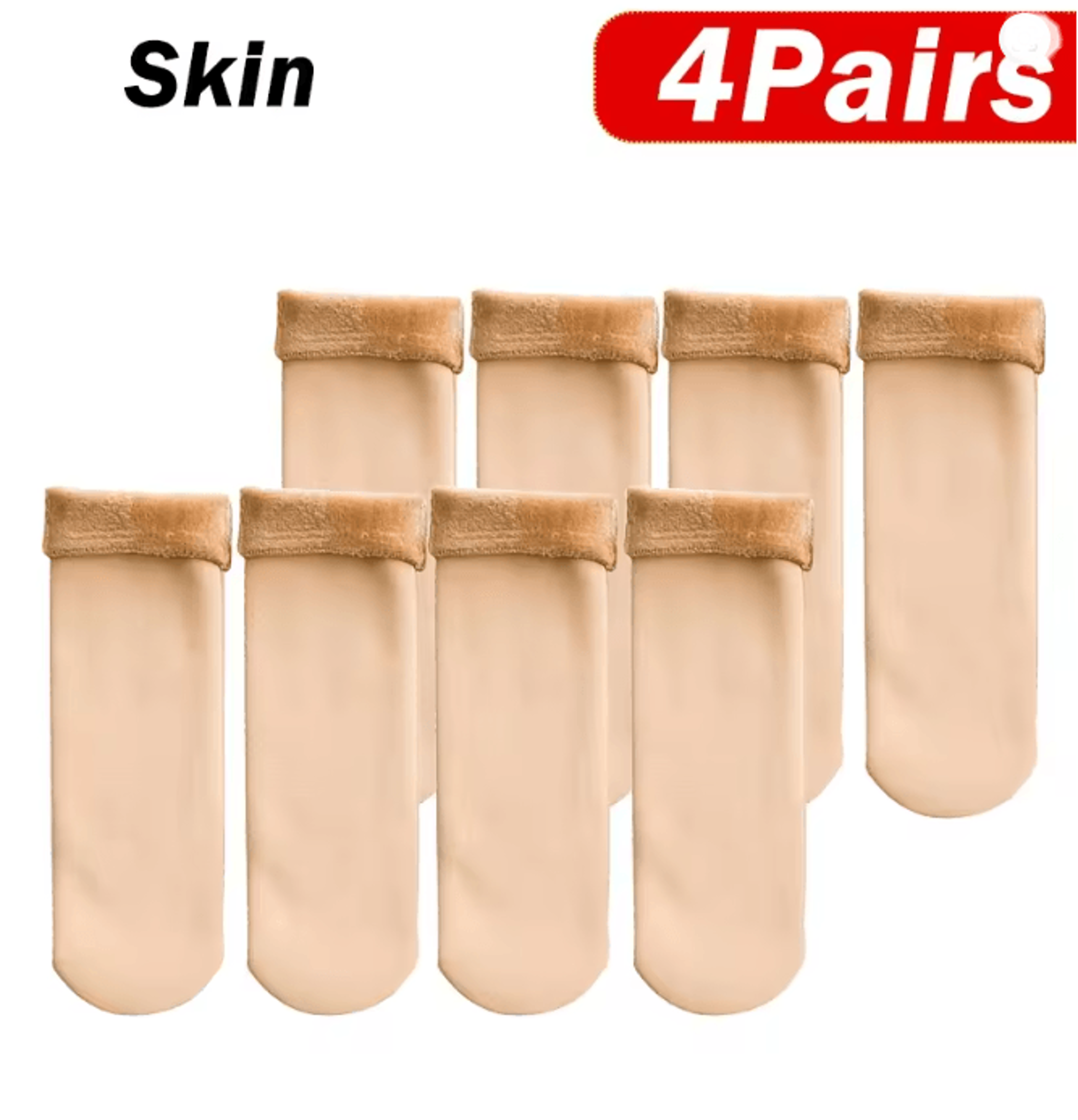 VelvetWarm Winter Thermal Plush Socks For Women 10