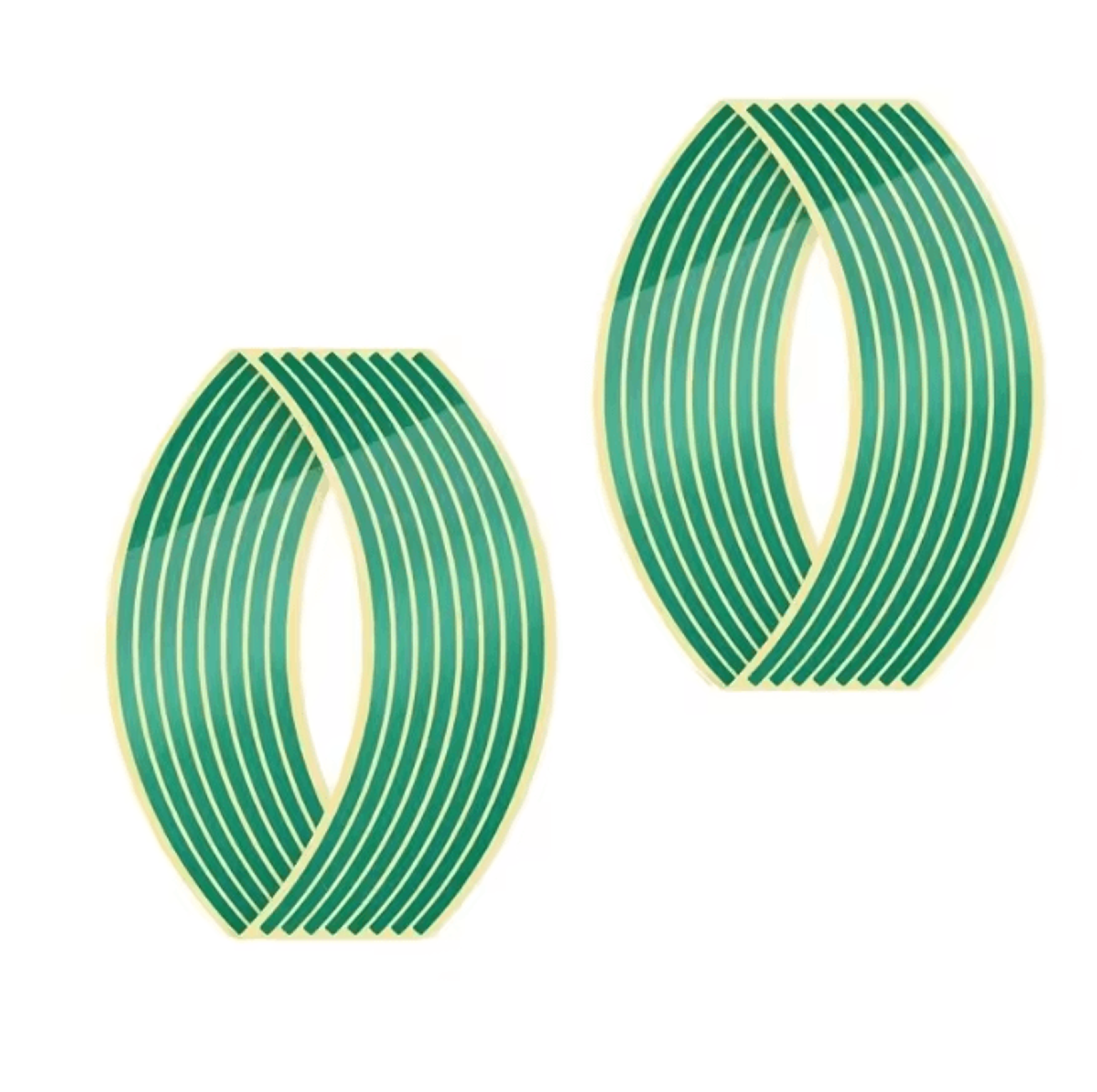 Reflective Motorcycle Wheel Rim Stripe Stickers For Bike And Motorbike 14