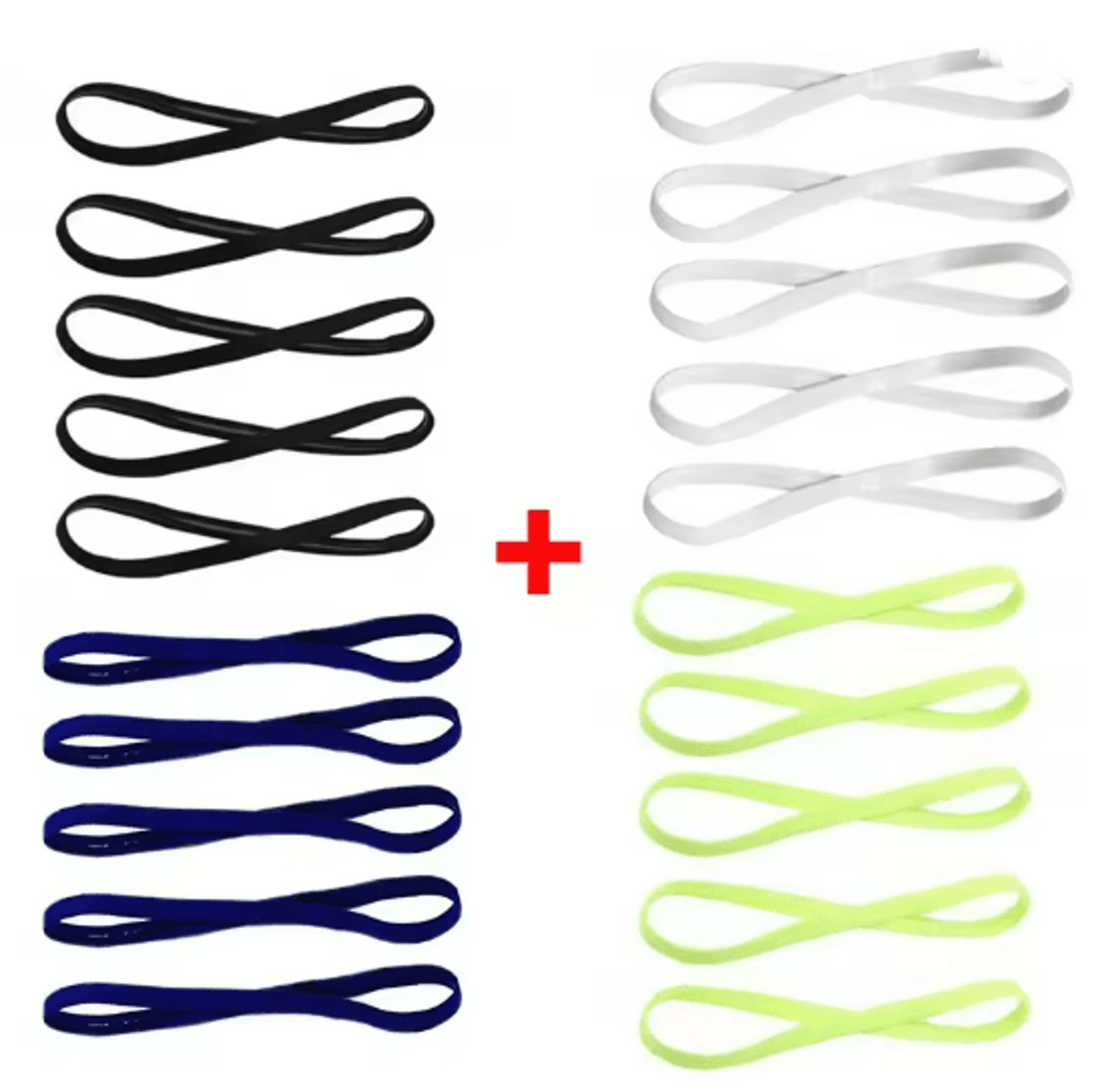 FlexStay Sports Headband Anti Slip Sweat Wicking Hair Band 7