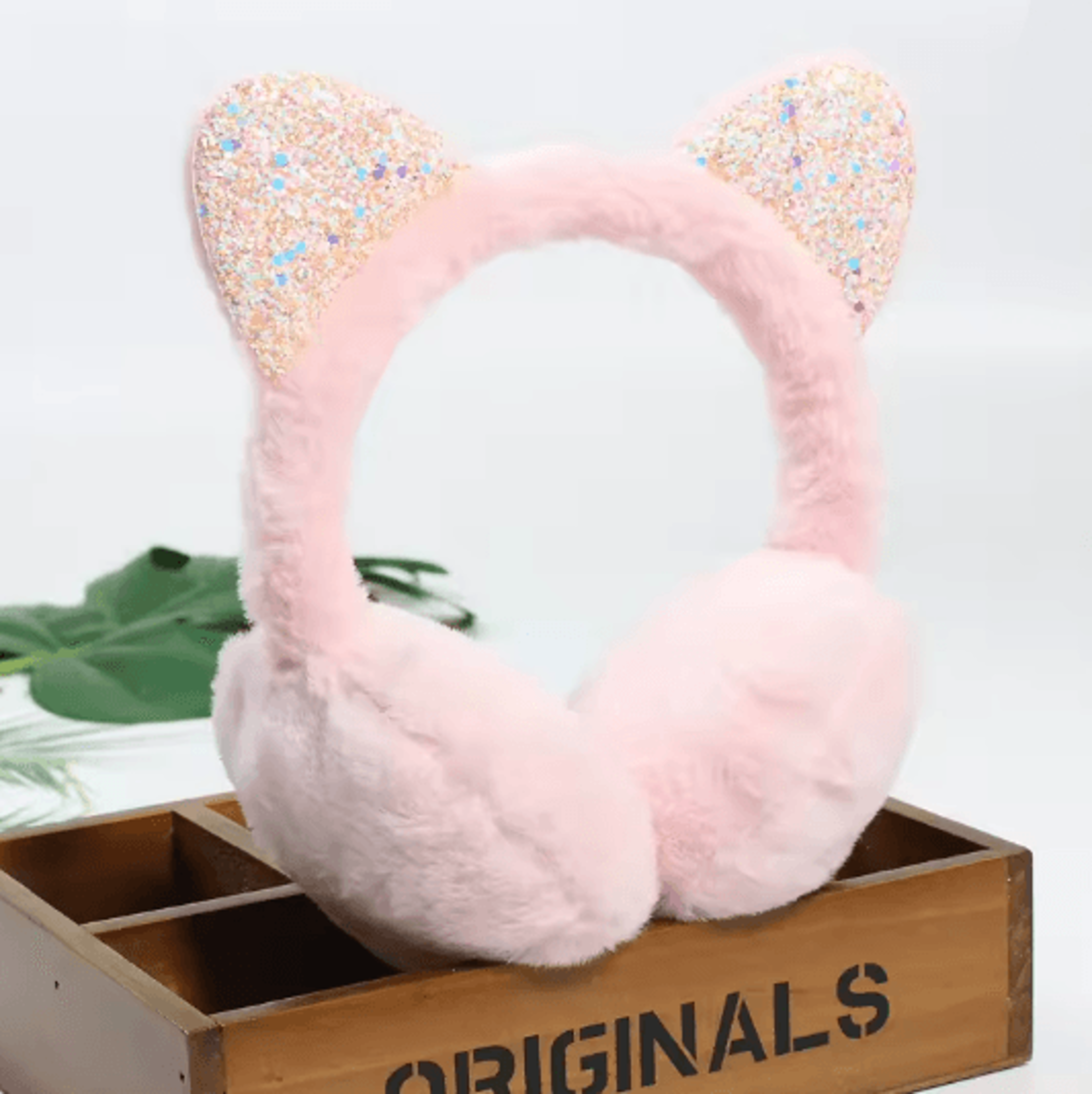 Winter Warm Plush Cat Ear Earmuffs For Women Girls And Kids 9