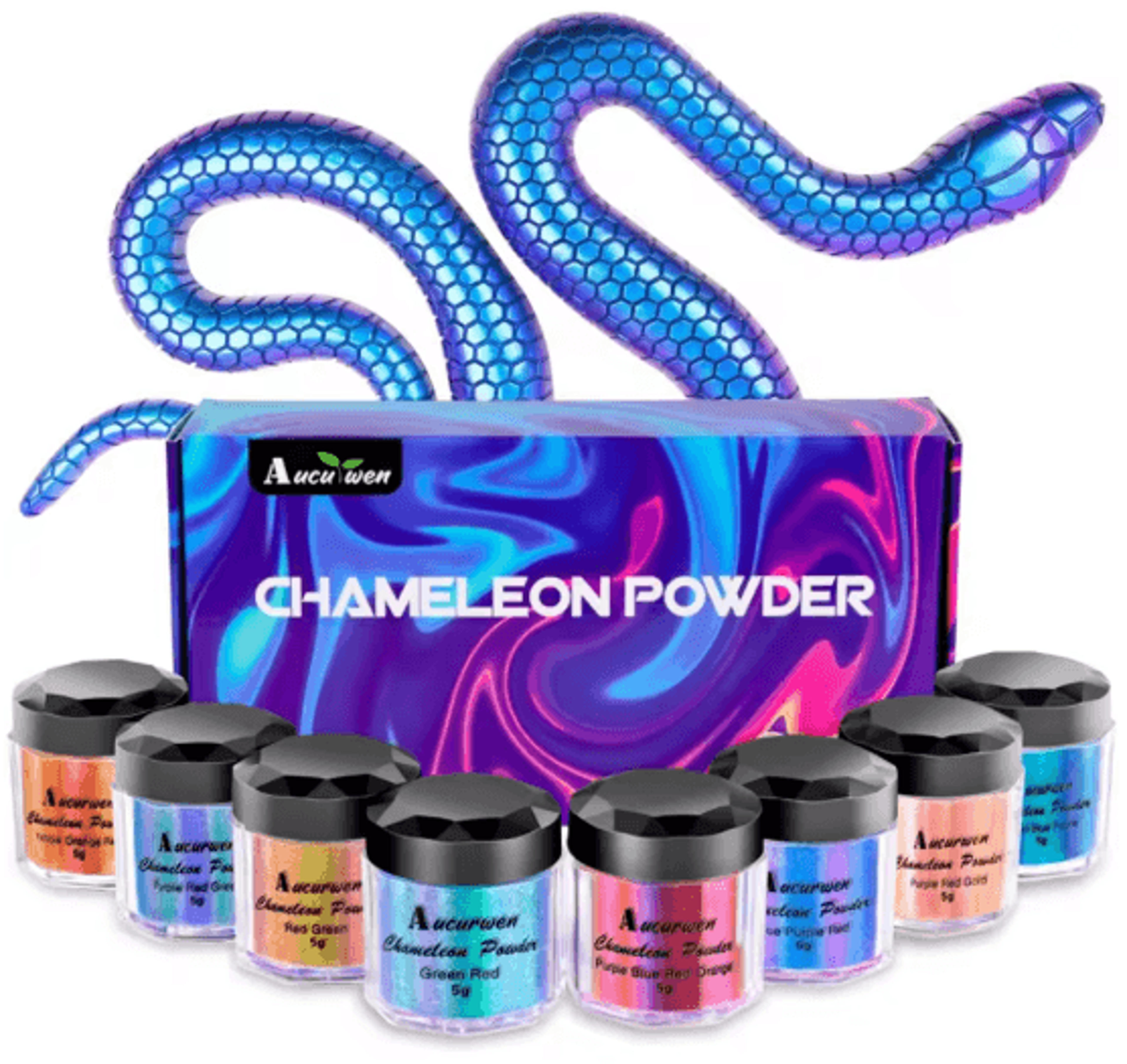 Chameleon Pearl Pigment Powder For Epoxy Resin Slime And DIY Crafts 4