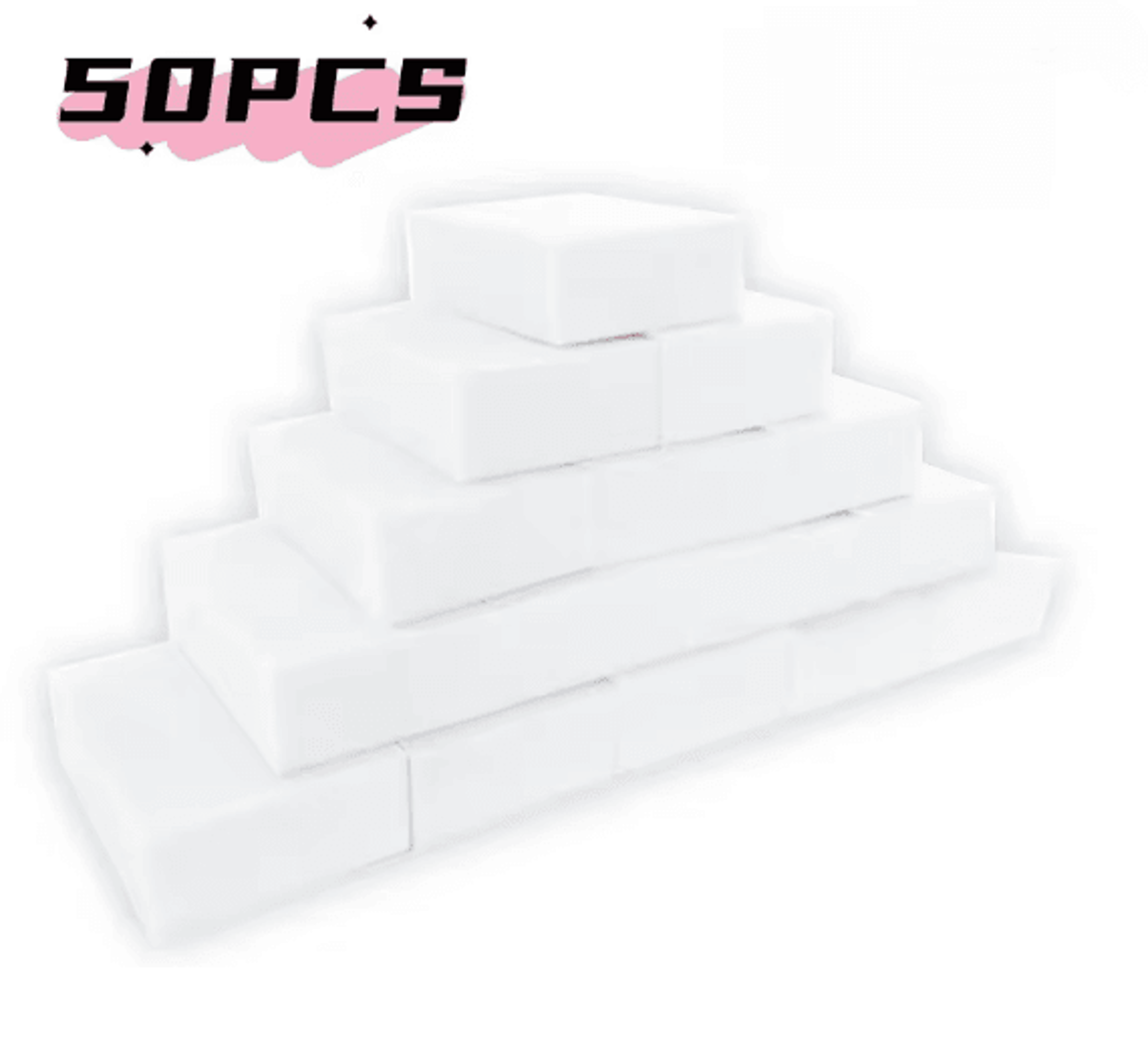 Magic Melamine Sponge Eraser For Kitchen And Bathroom Cleaning 6