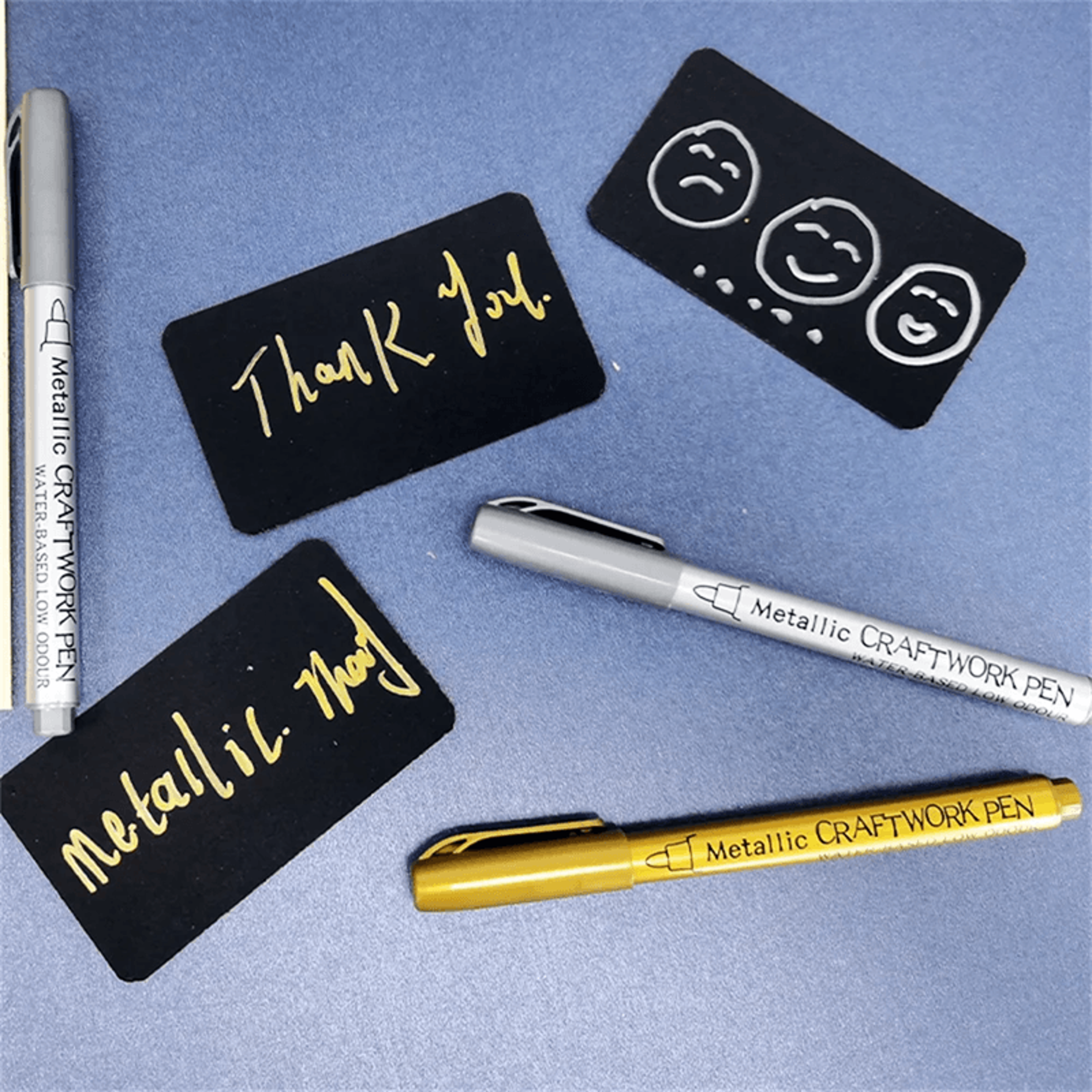 Metal Paint Marker Pen Permanent Fade Resistant Craft Marker 2