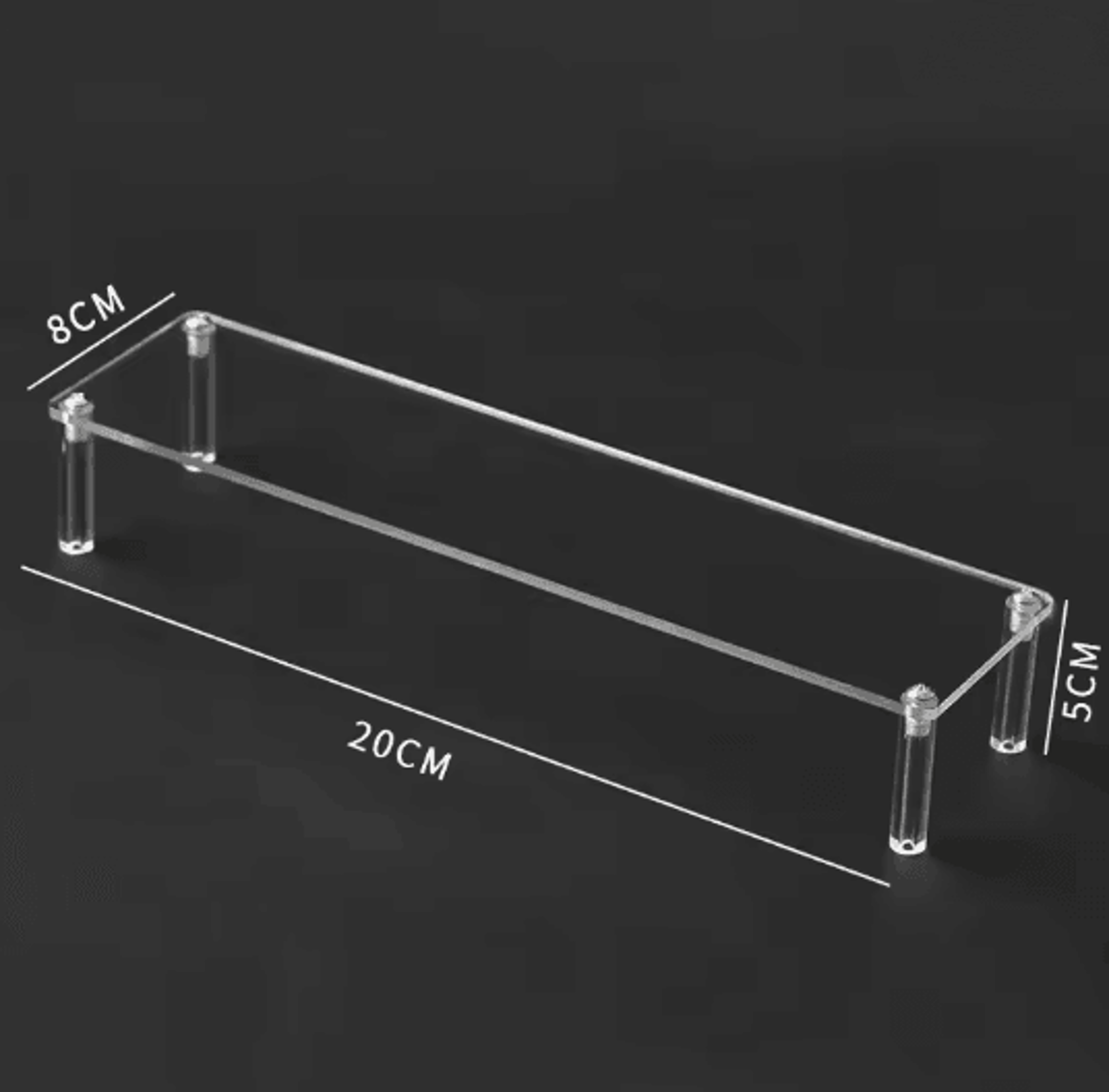 Multi Layer Acrylic Display Shelf For Figurines Jewelry And Collectibles 4