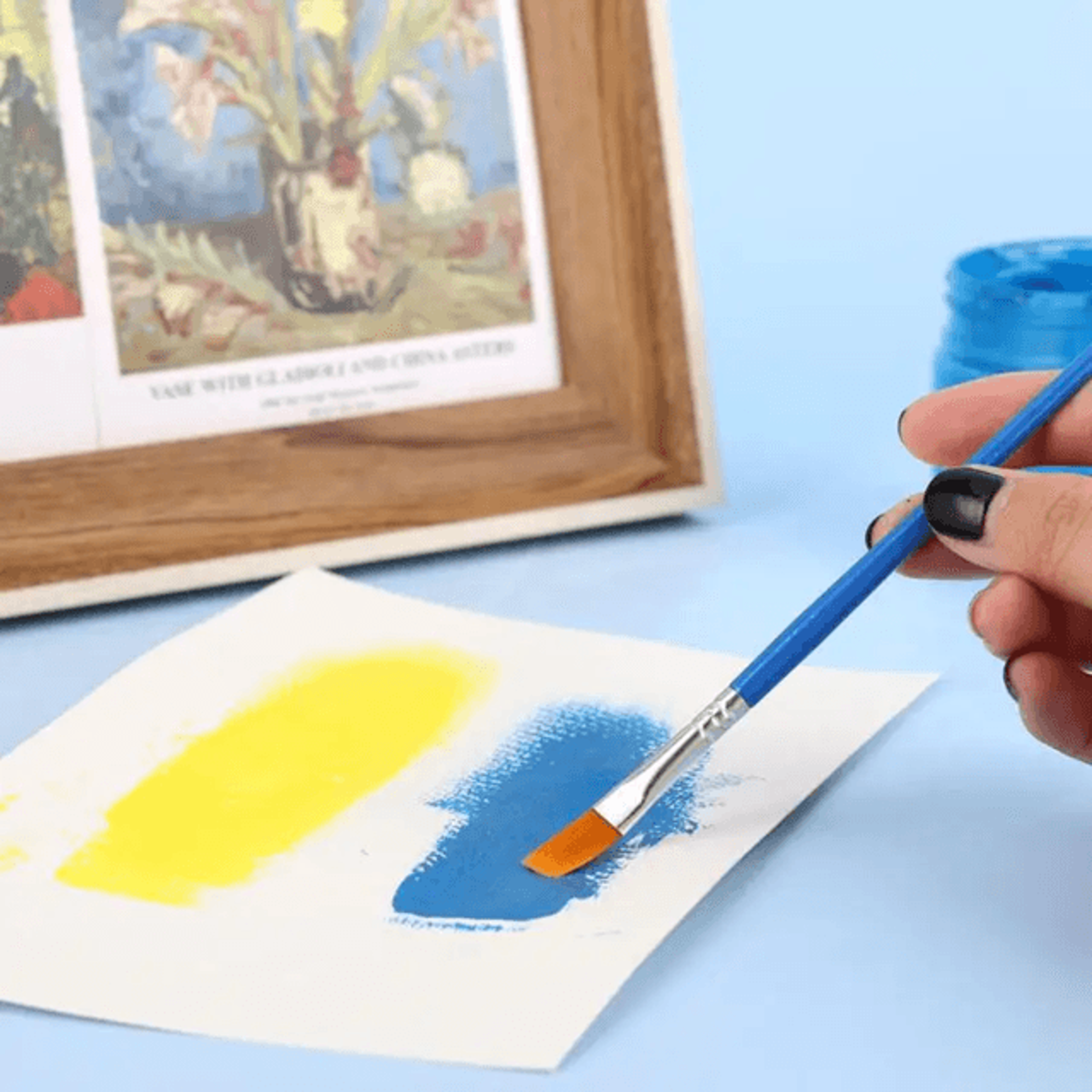 Professional Fine Detail Paint Brush Set For Acrylic Oil And Craft Painting 0