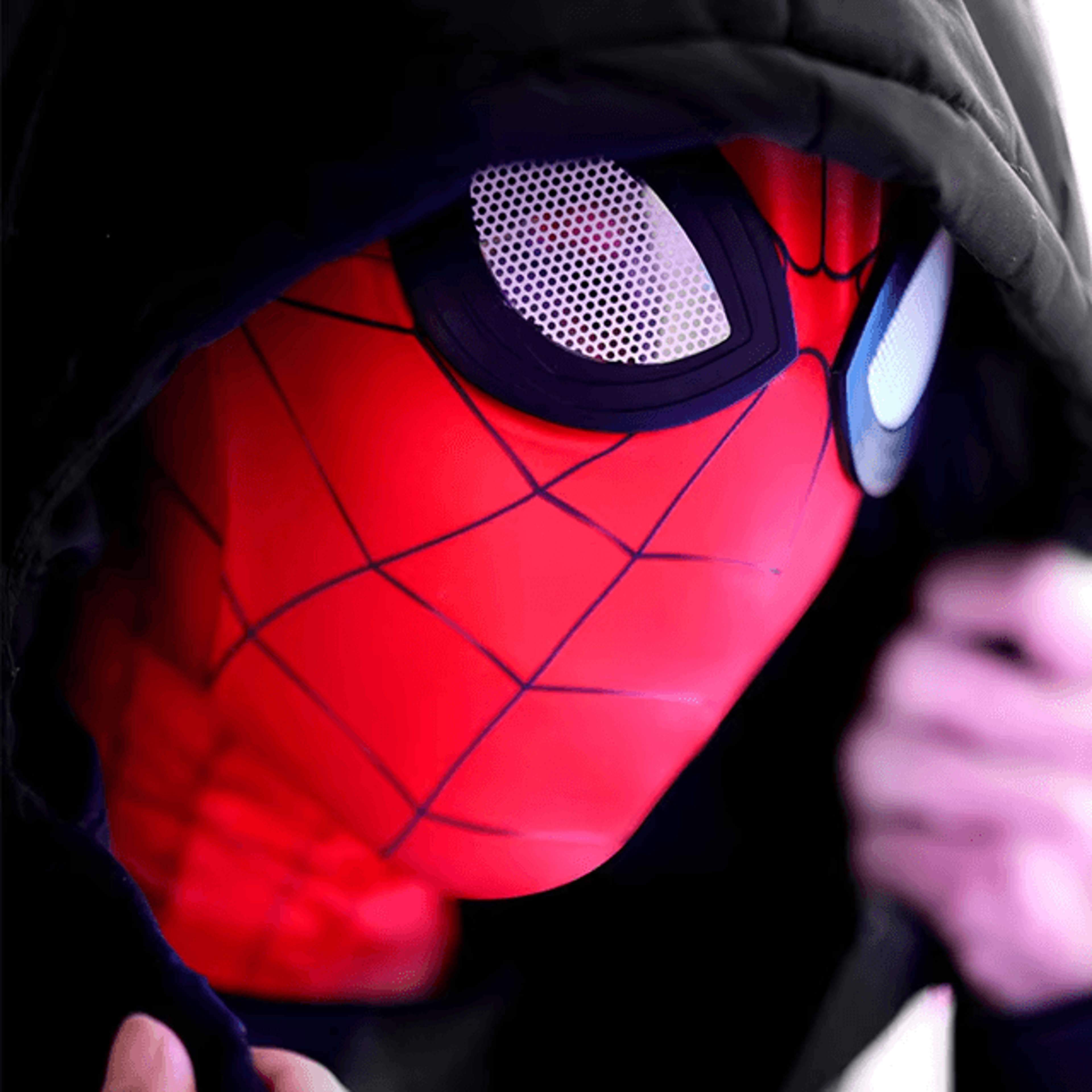 Miles Morales Spider Man Cosplay Mask For Kids And Adults 1