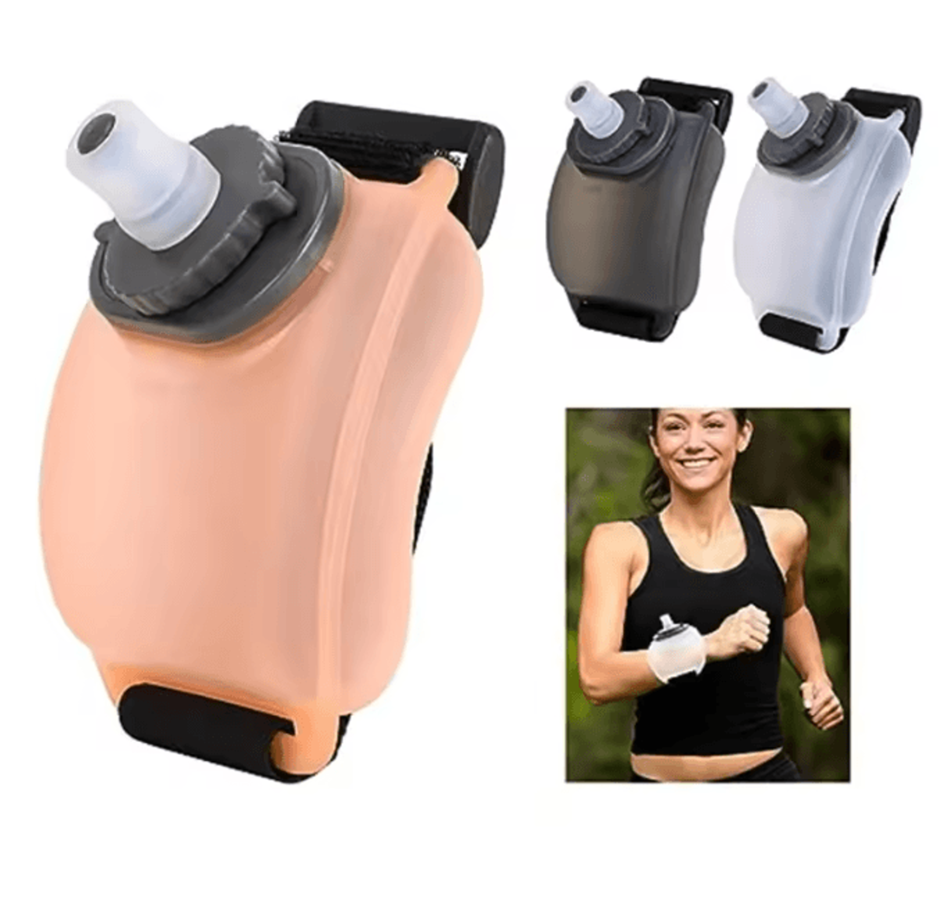 Running Wrist Hydration Bottle Holder Mini Storage Bag 5