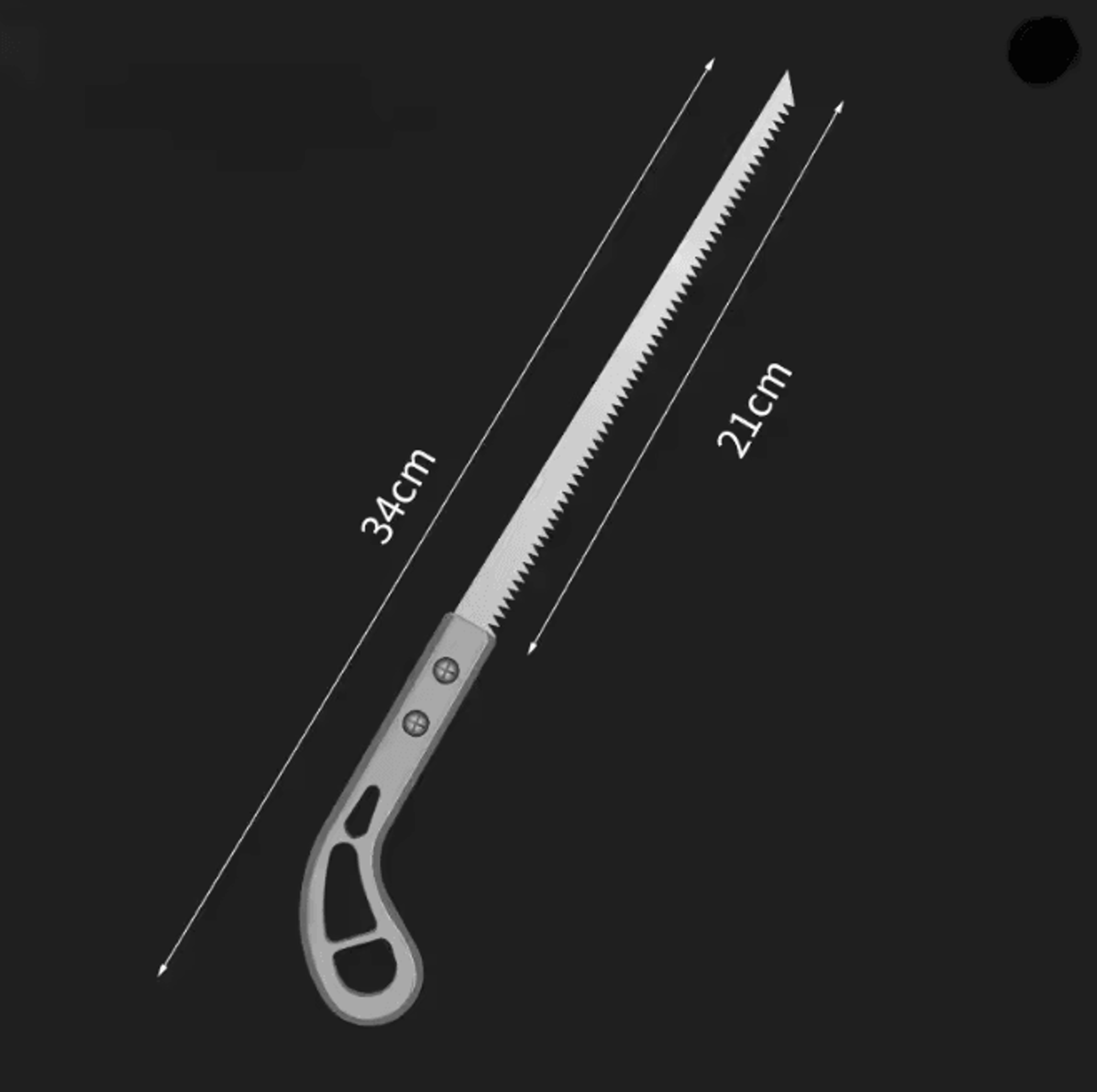 340mm SK5 Steel Woodworking Hand Saw Flexible Fast Cutting Tool 5