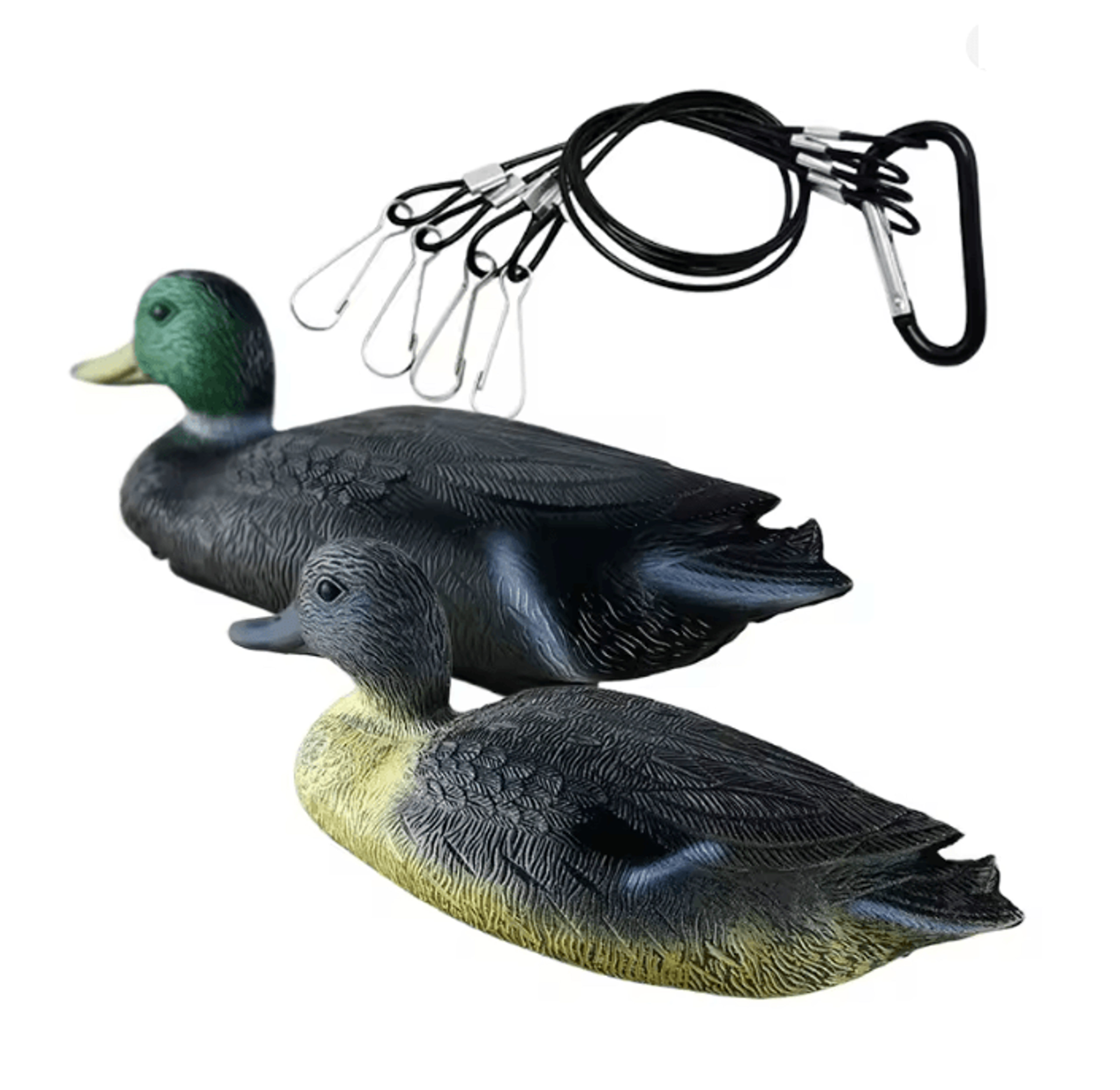 Duck Decoy Rig Tangle Free Coated Cable Anchors For Waterfowl Hunting 3