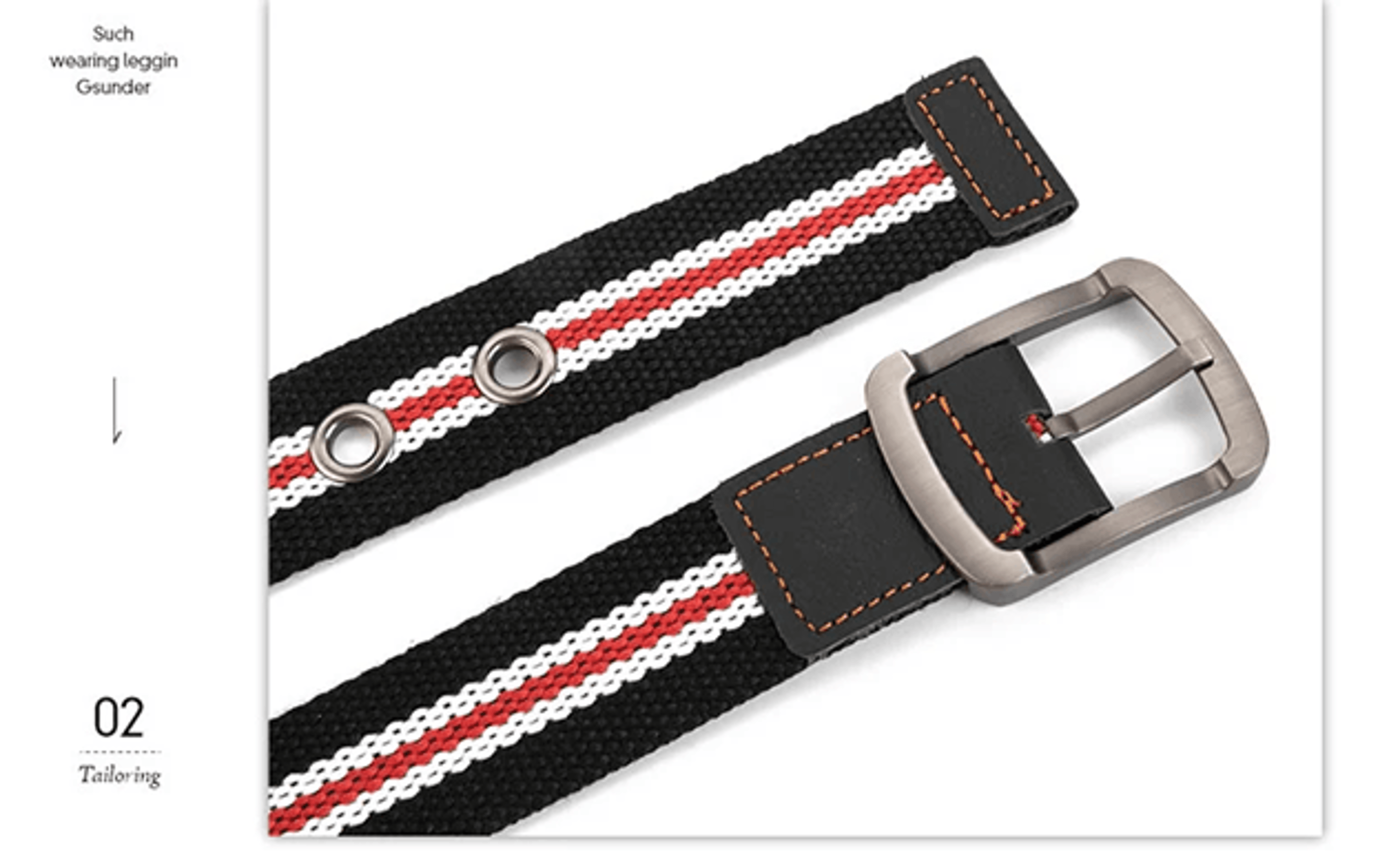 LUDIVIS Canvas Tactical Belt Heavy Duty Casual Outdoor 1