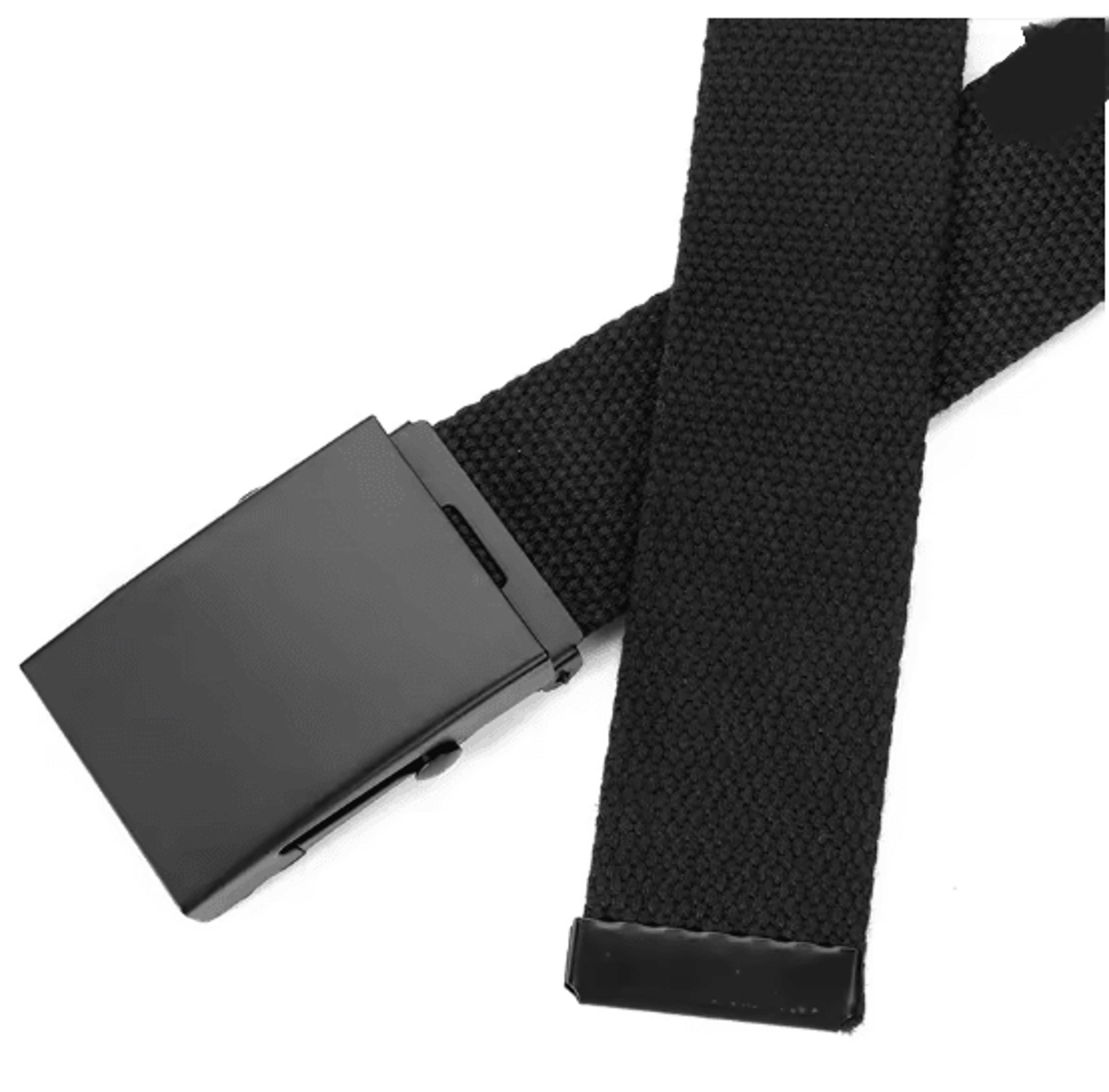 Unisex Canvas Webbing Belt Casual Jeans Waist Belt 0