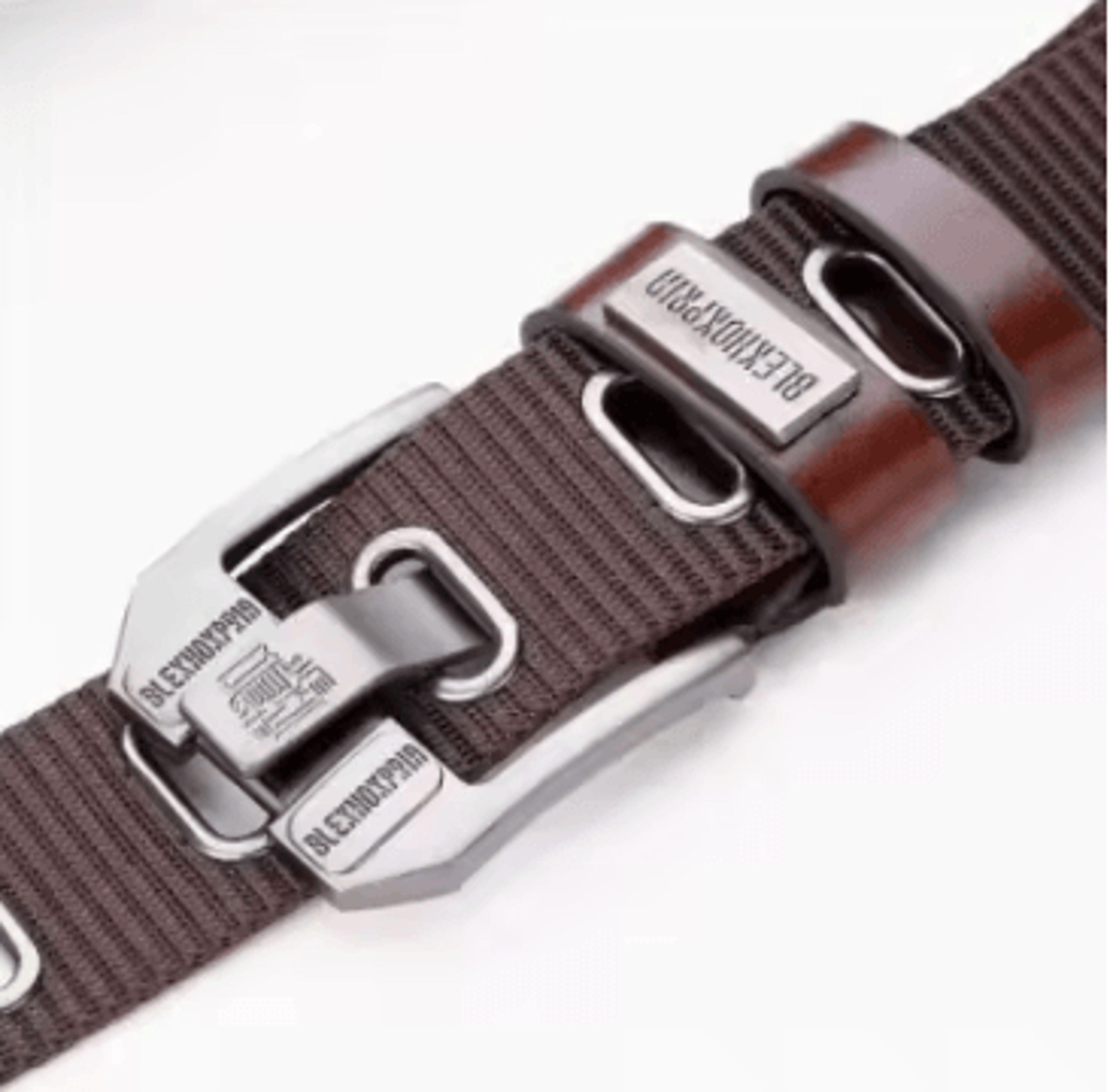 Mens Canvas Nylon Military Style Casual Belt Pin Buckle 3