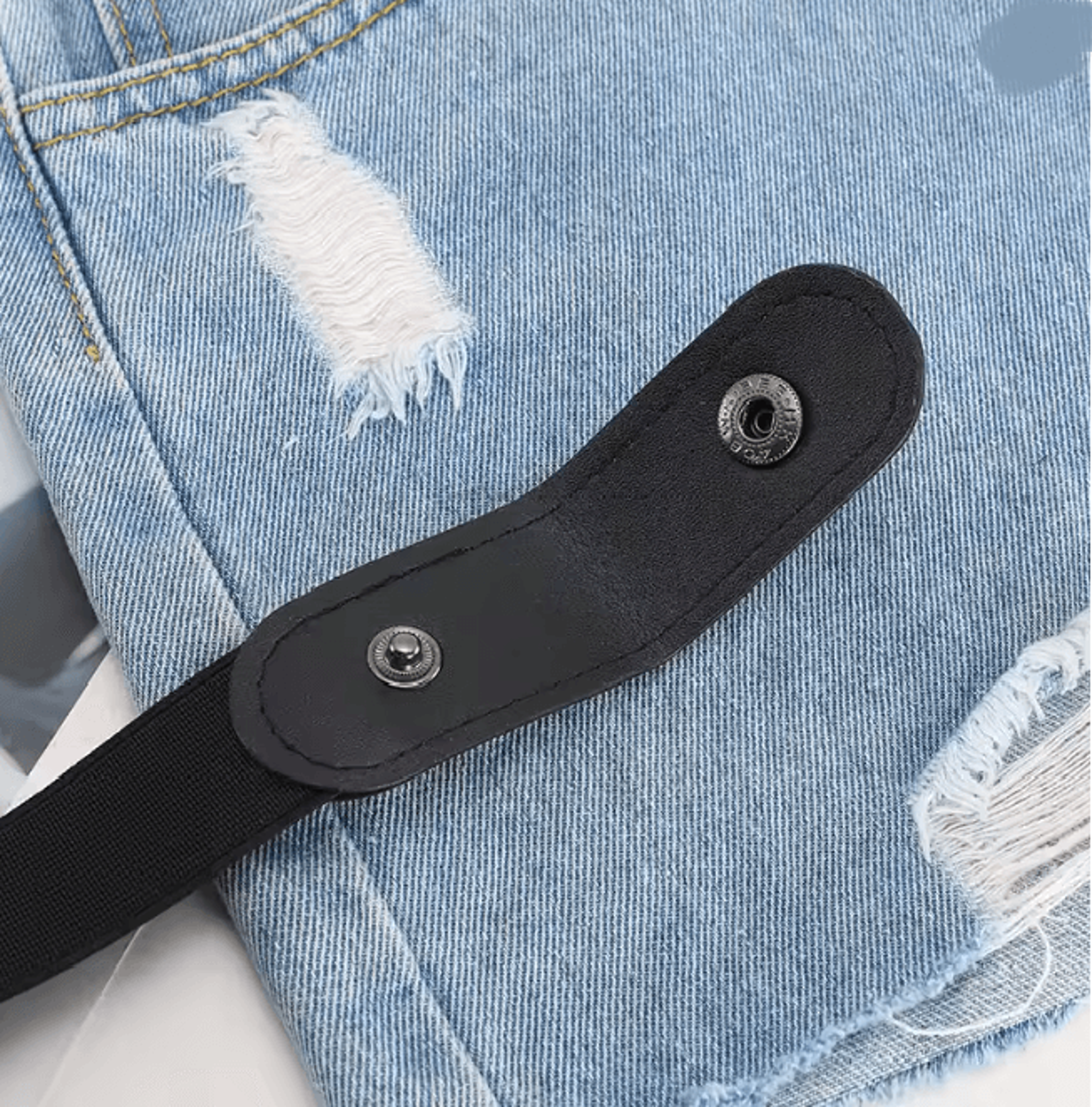 Buckle Free Stretch Waist Belt No Bulge Comfort Fit For Men And Women 3