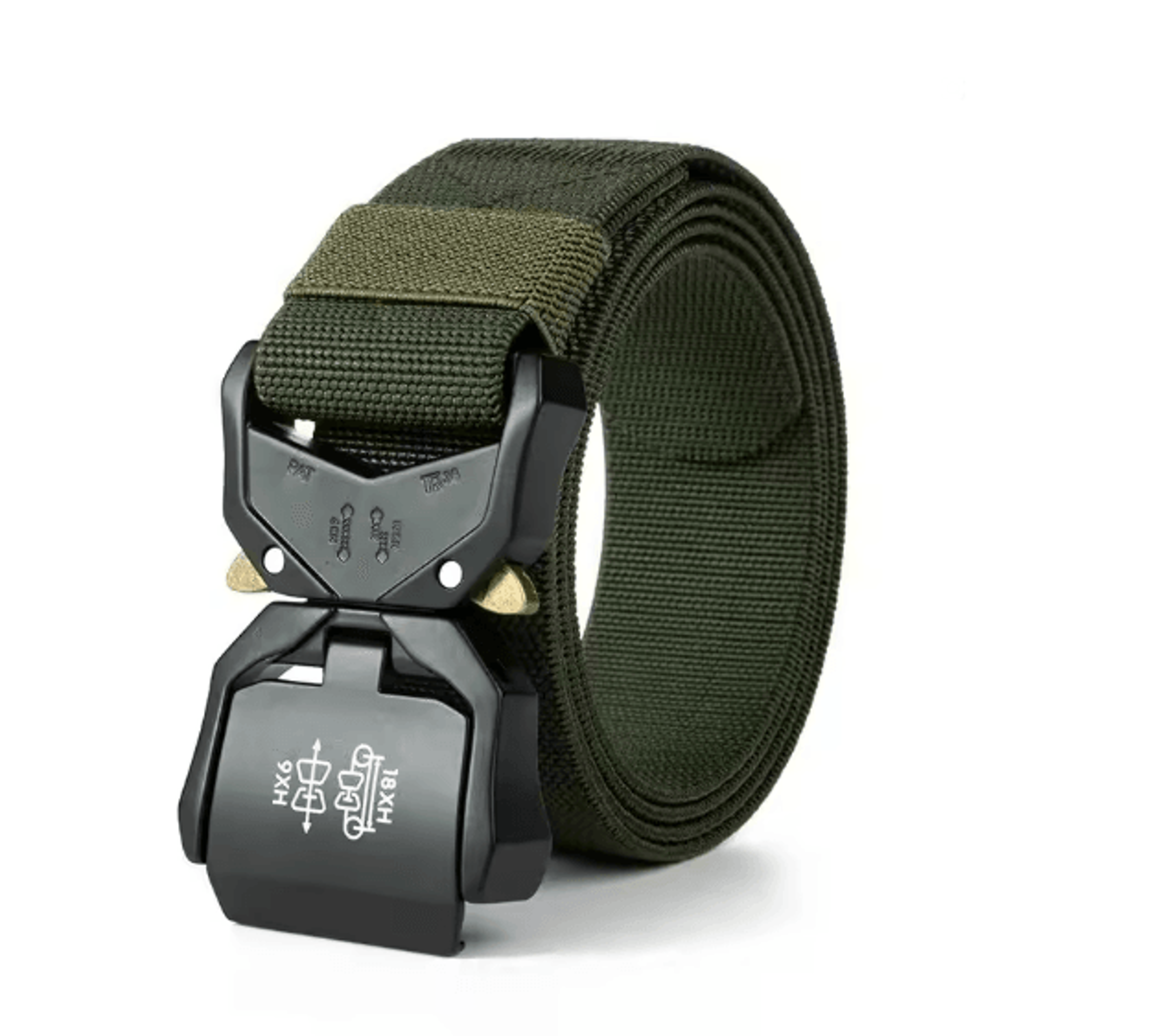 Mens Tactical Quick Release Elastic Belt Casual Training Work Belt 3