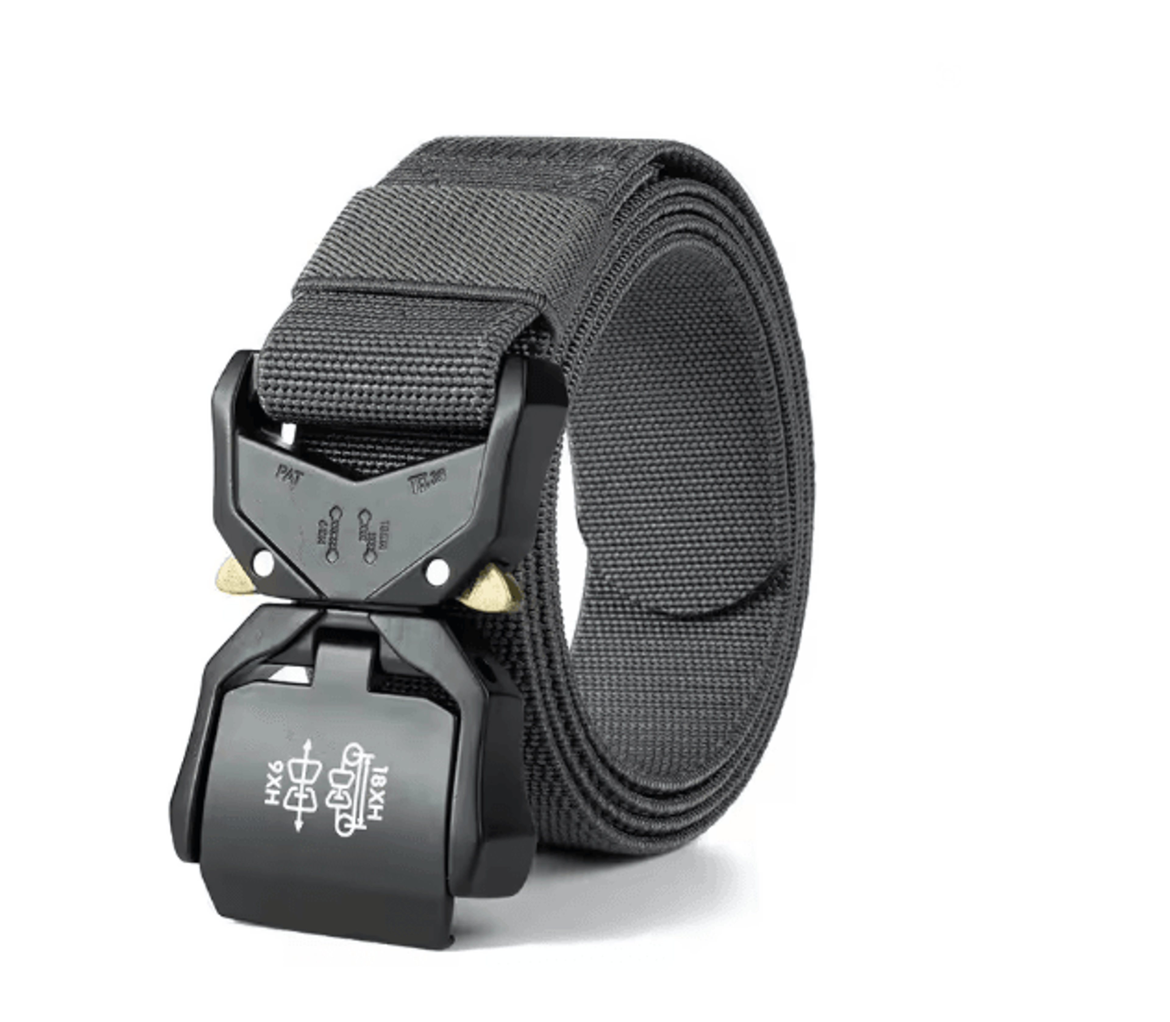 Mens Tactical Quick Release Elastic Belt Casual Training Work Belt 5