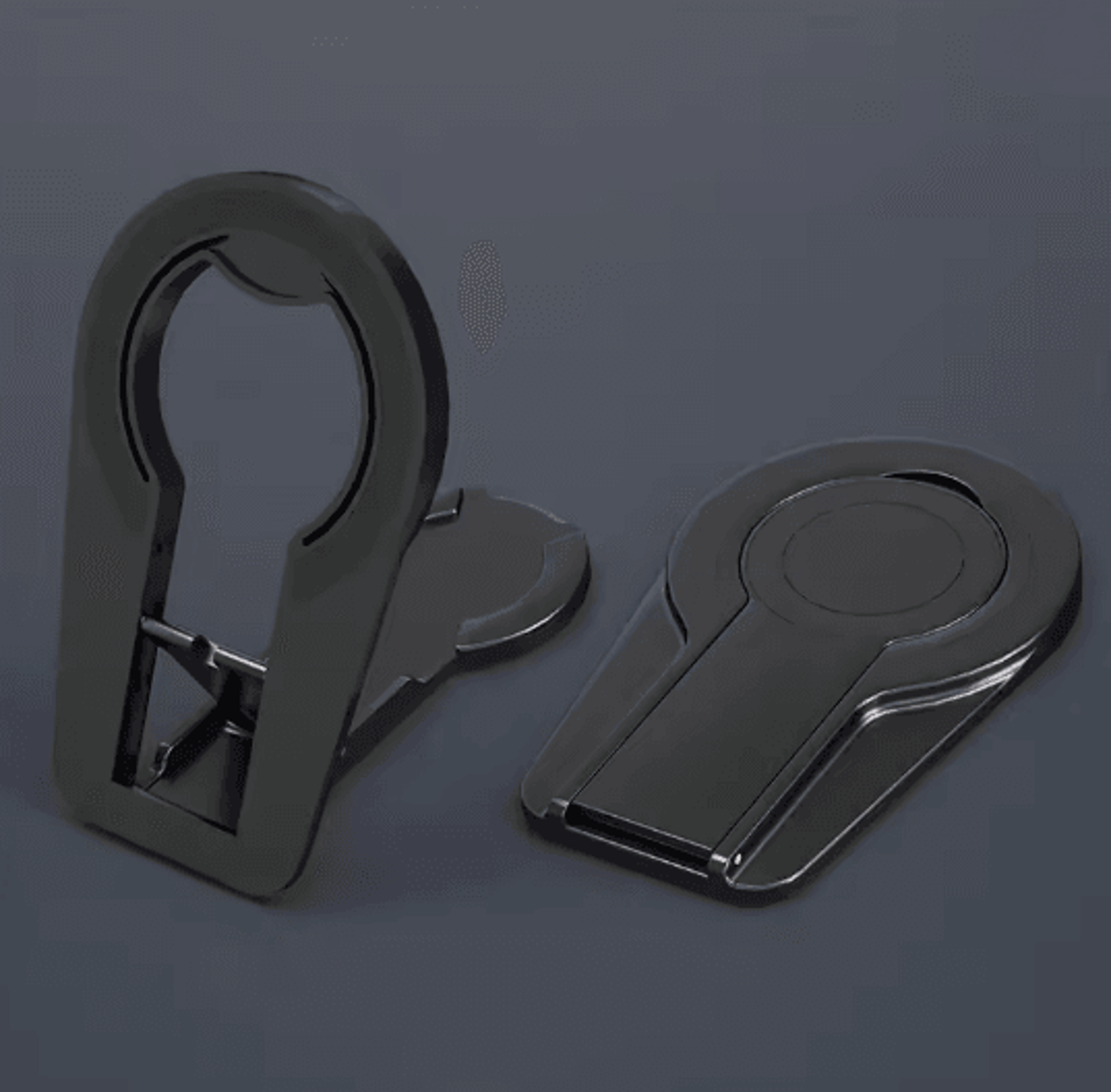 Double Sided MagSafe Phone Grip Foldable Magnetic Desk And Car Stand 3