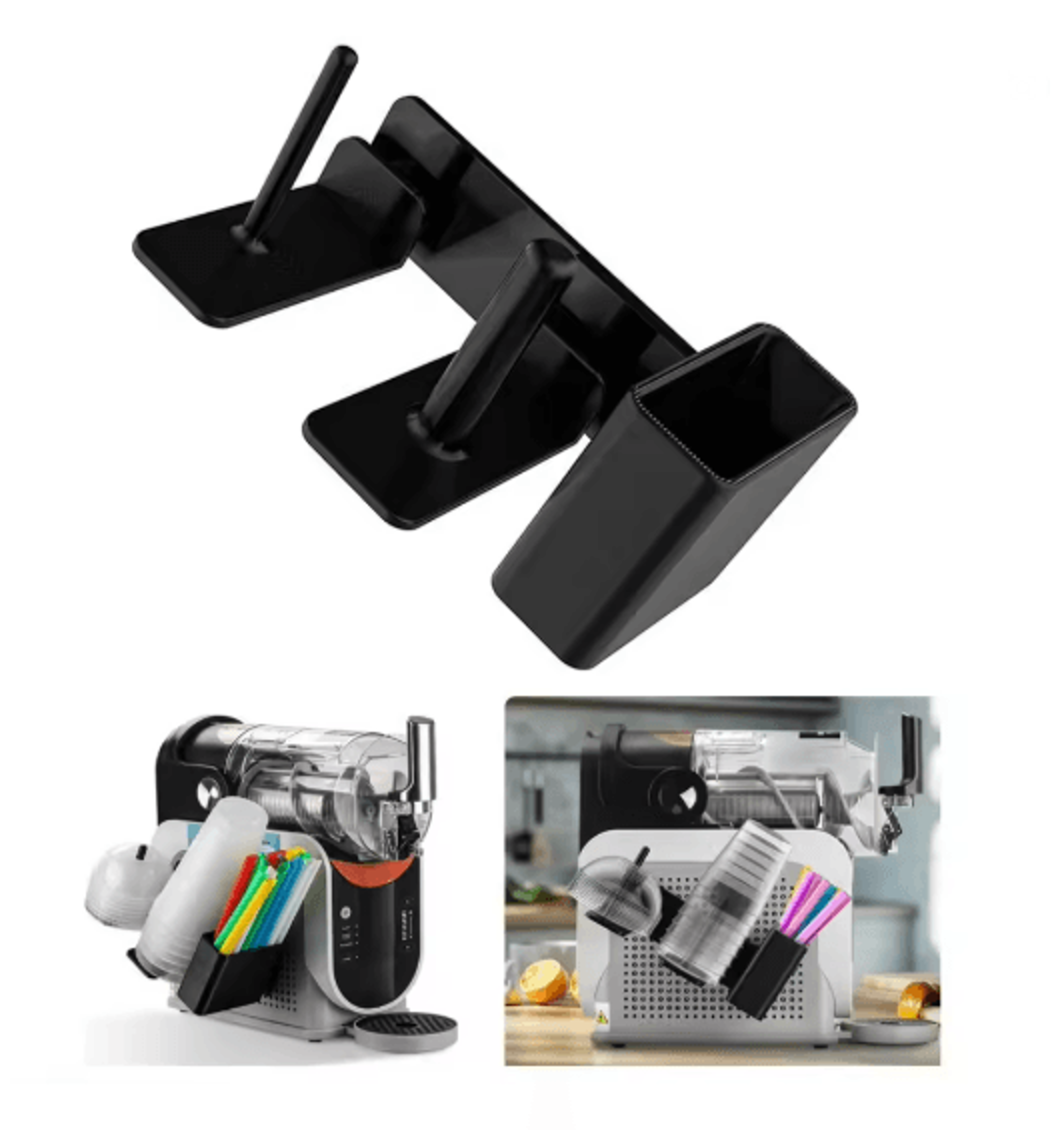 Cup Organizer For Ninja Slushie Machine Milk Tea Shop Counter Holder 0