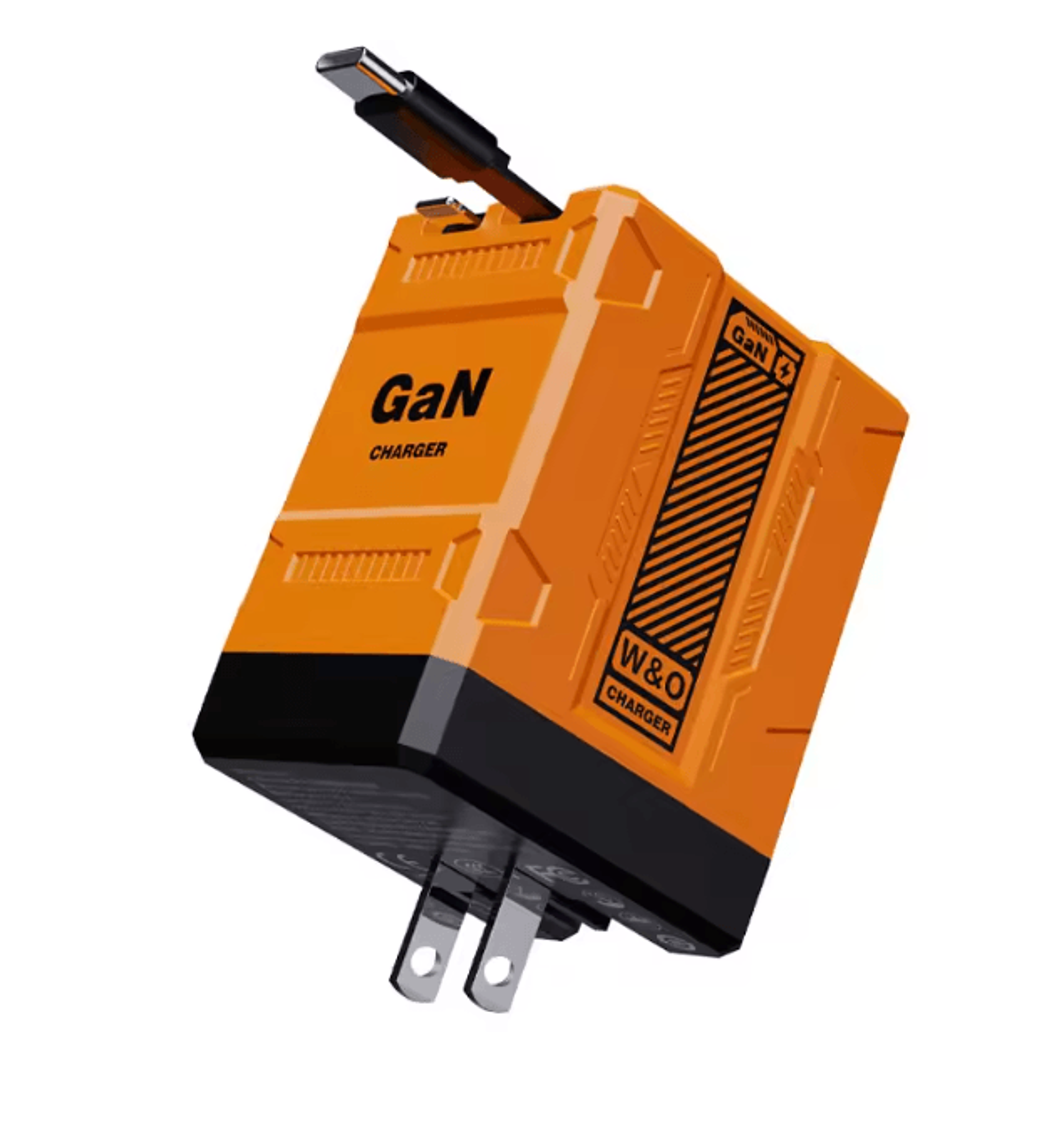 Gan 20W Fast Charger Usb C Wall Charger Compact Power Adapter 6