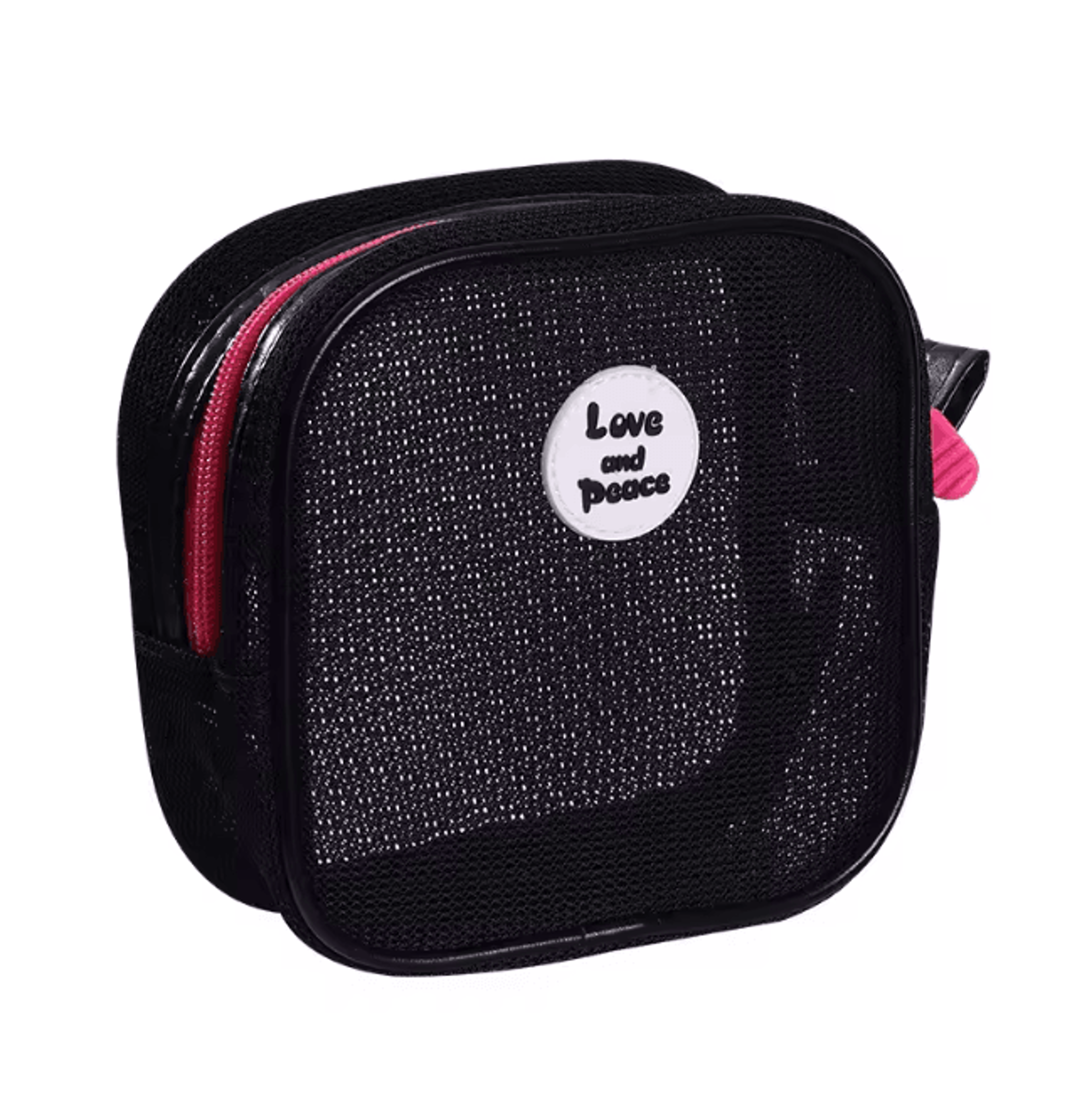 Portable Mesh Cosmetic Bag Zipper Makeup Storage Pouch 6