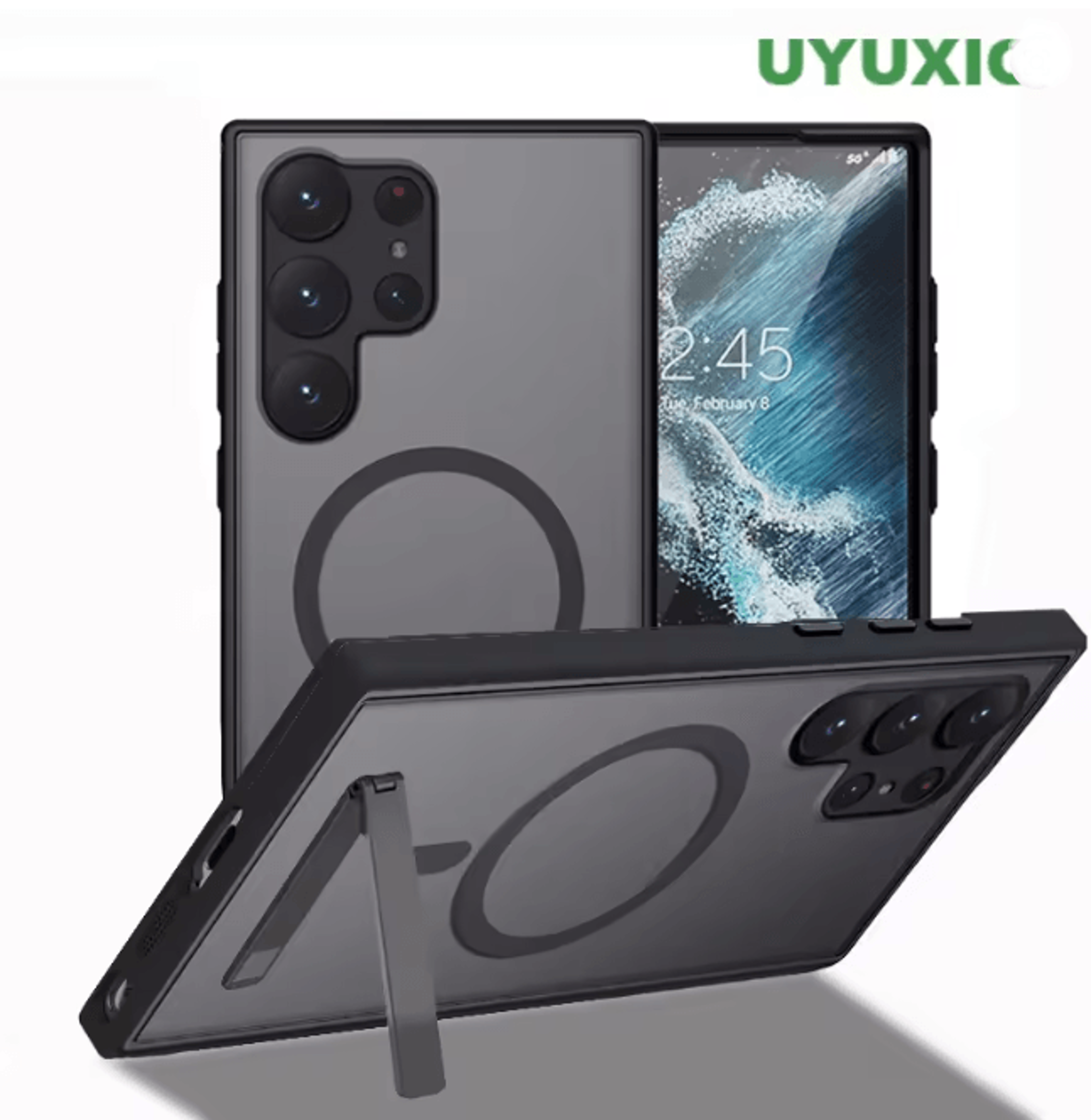 Magnetic Stand Phone Case For Samsung Galaxy With Kickstand 0