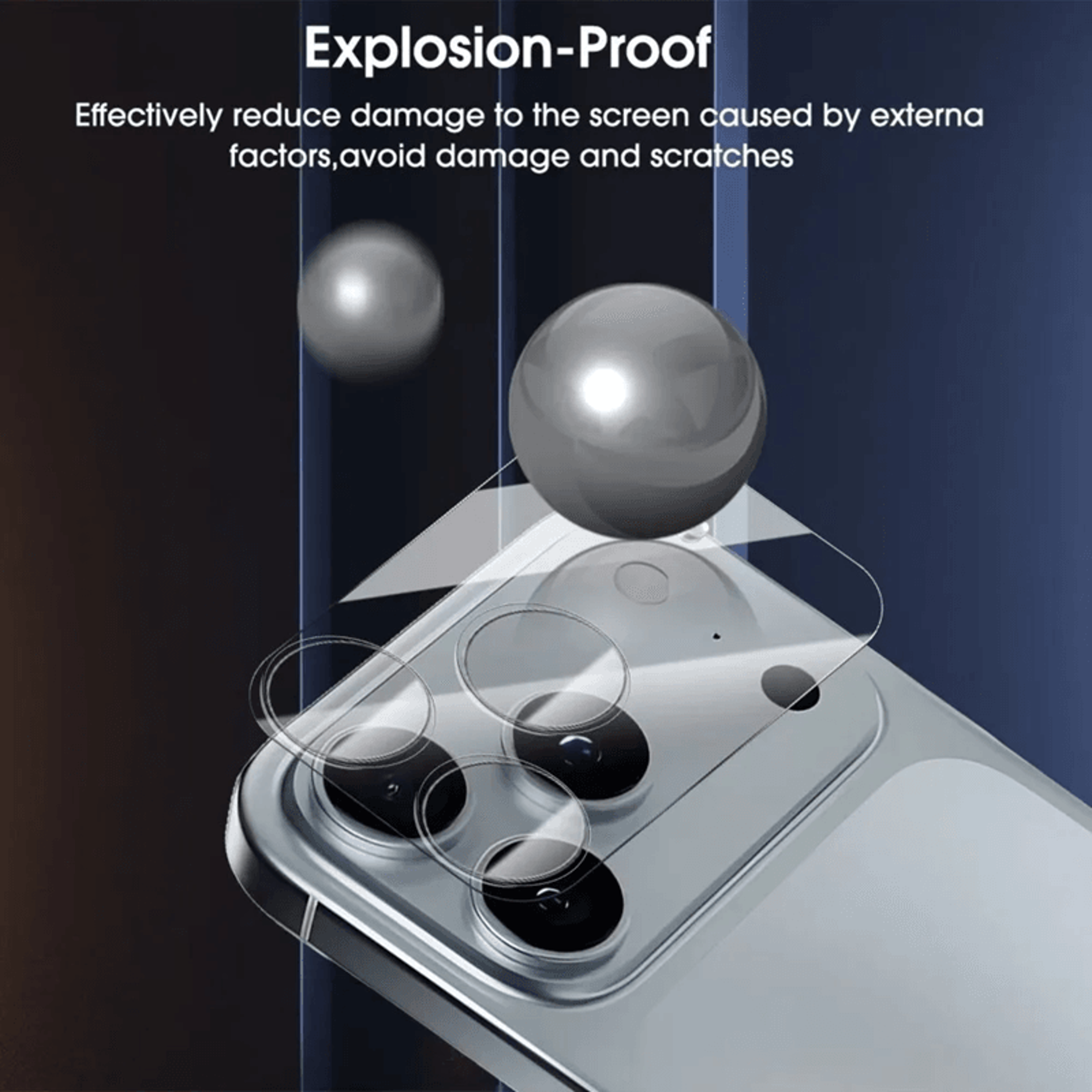Tempered Glass Camera Lens Protector For IPhone Ultra Clear Protection 1