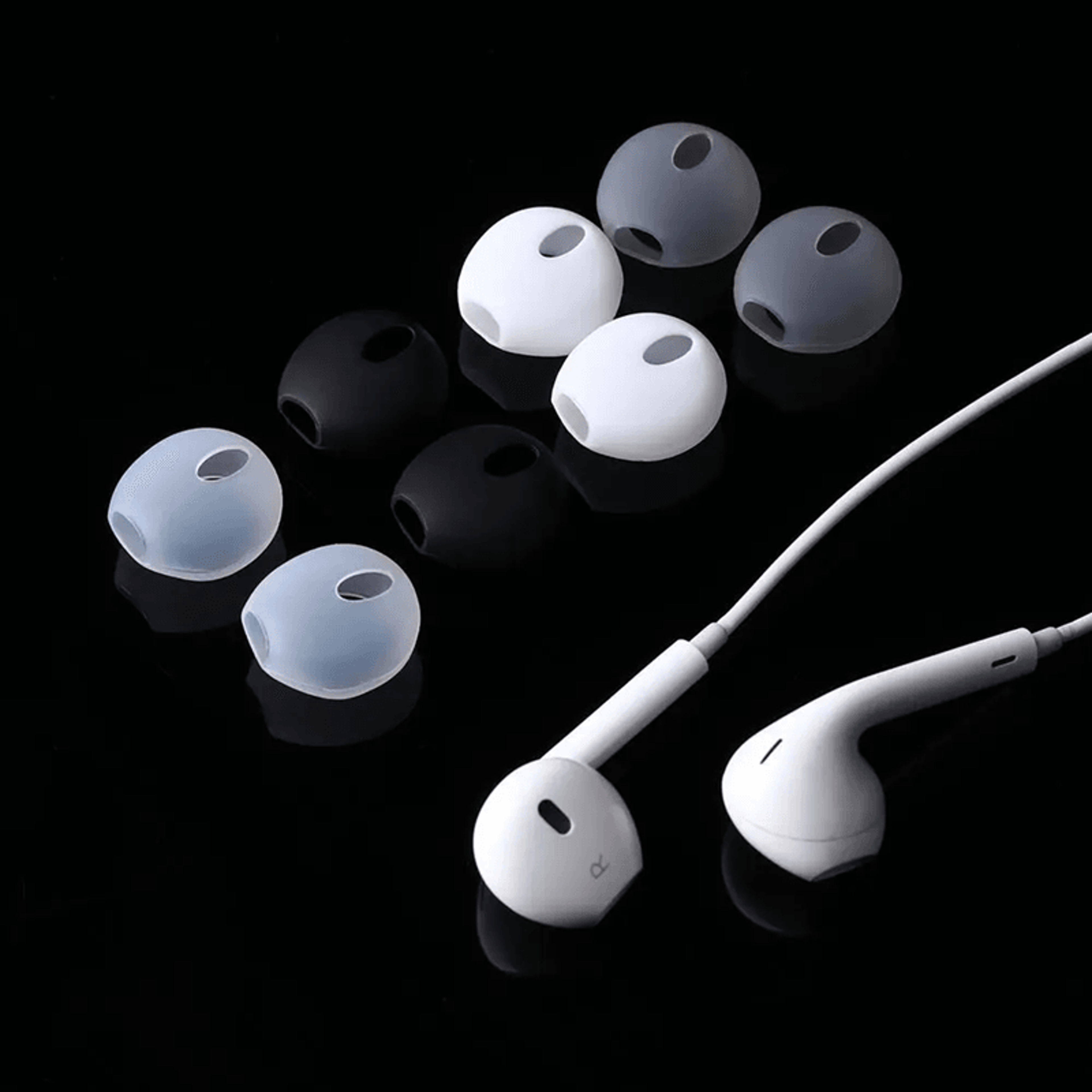 Silicone Earbud Covers And Earphone Protective Sleeves Replacement Pads 0