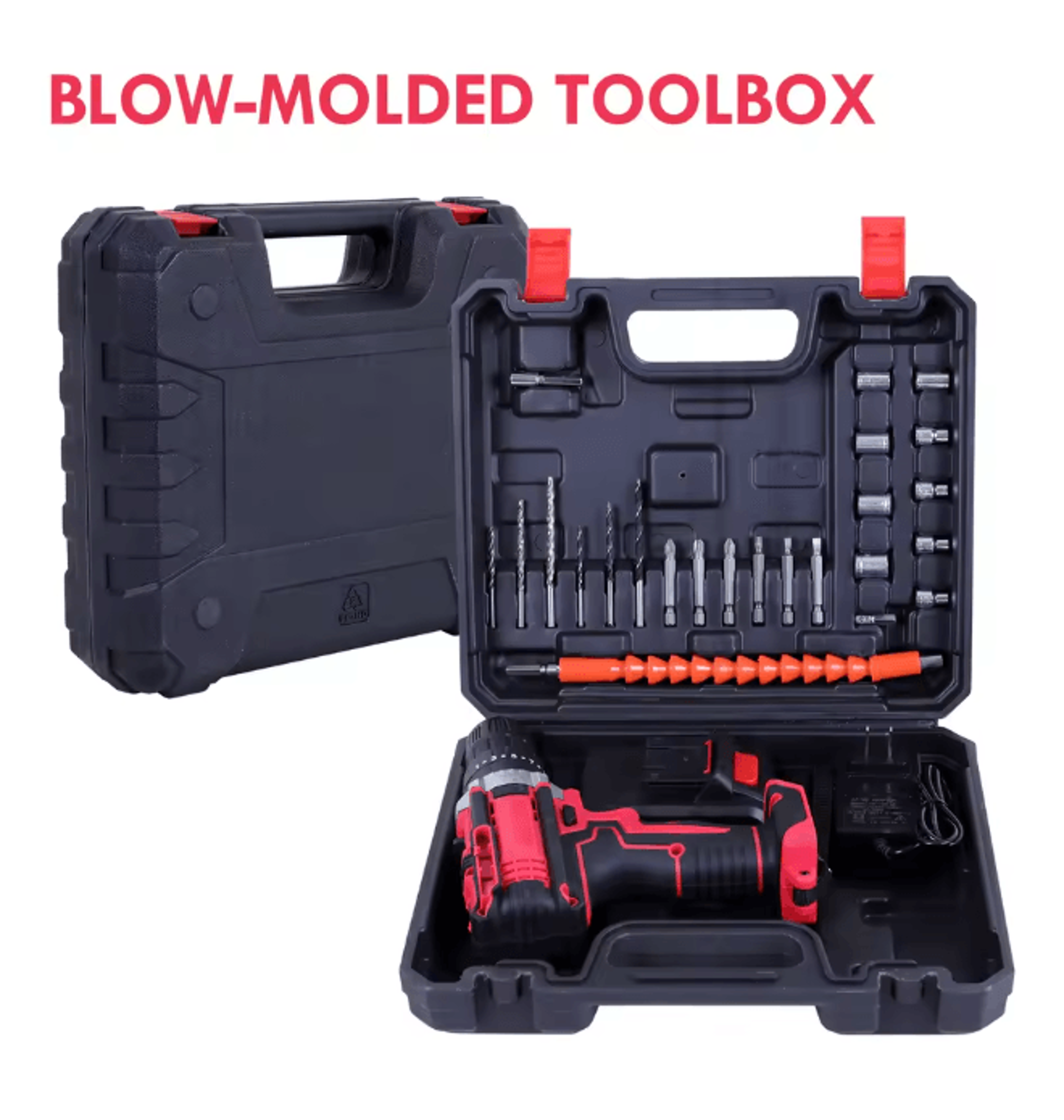 Cordless Drill Set 21V Electric Power Screwdriver Kit With Battery And Accessories 3