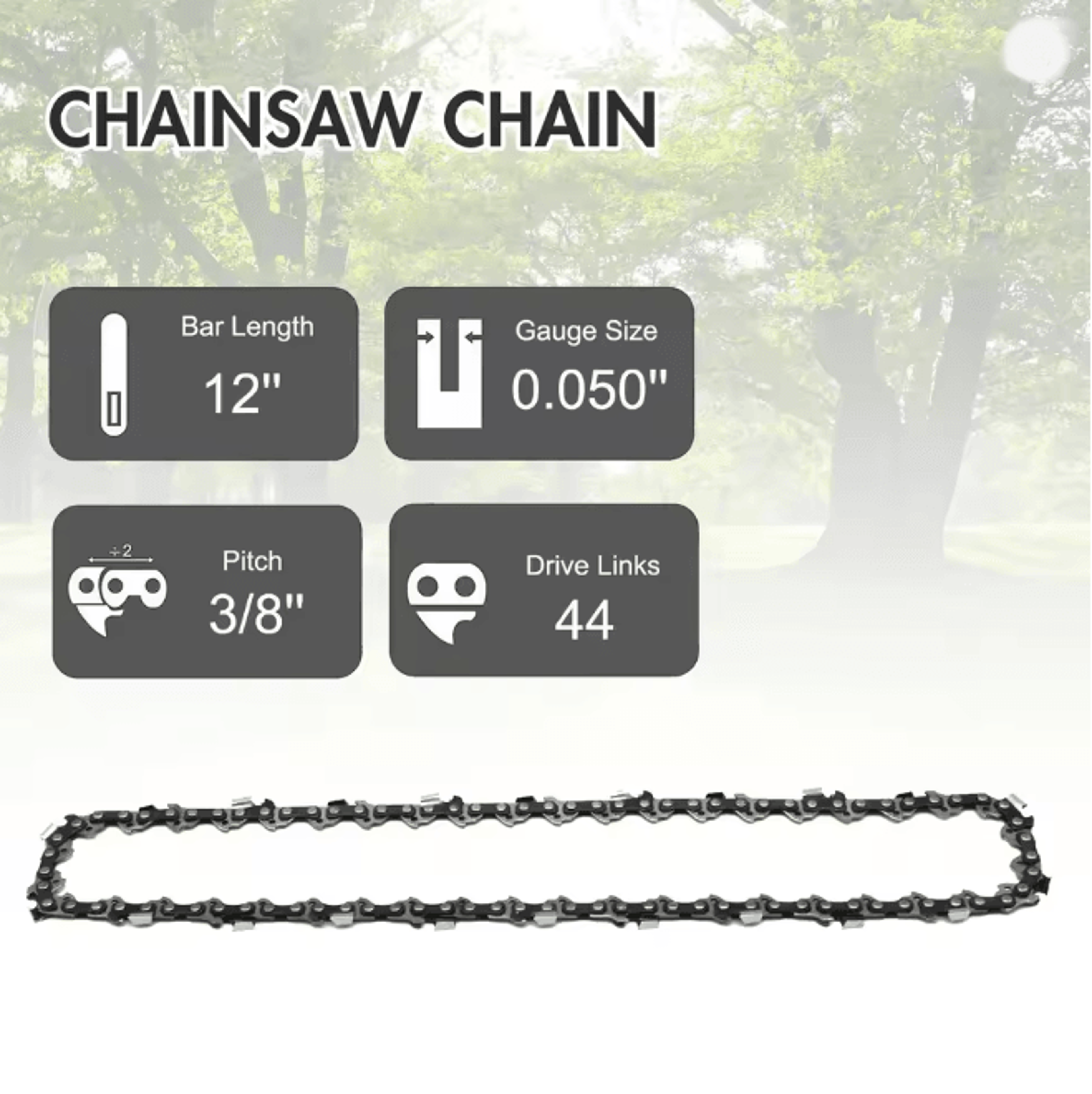 12 Inch Cordless Chainsaw Lightweight Portable Electric Wood Cutting Saw 4