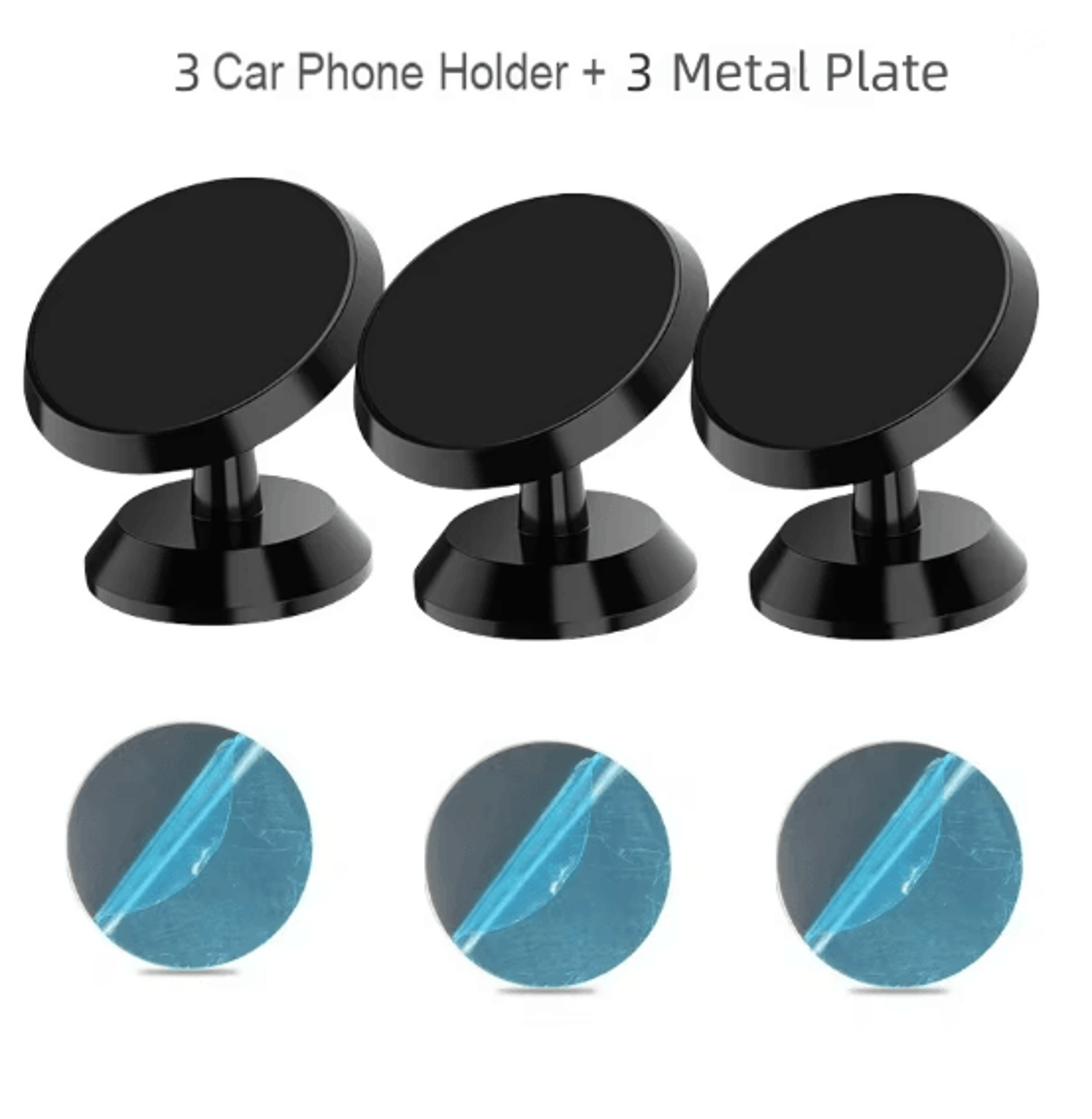 Magnetic Car Phone Holder Dashboard Mount For Smartphones 10