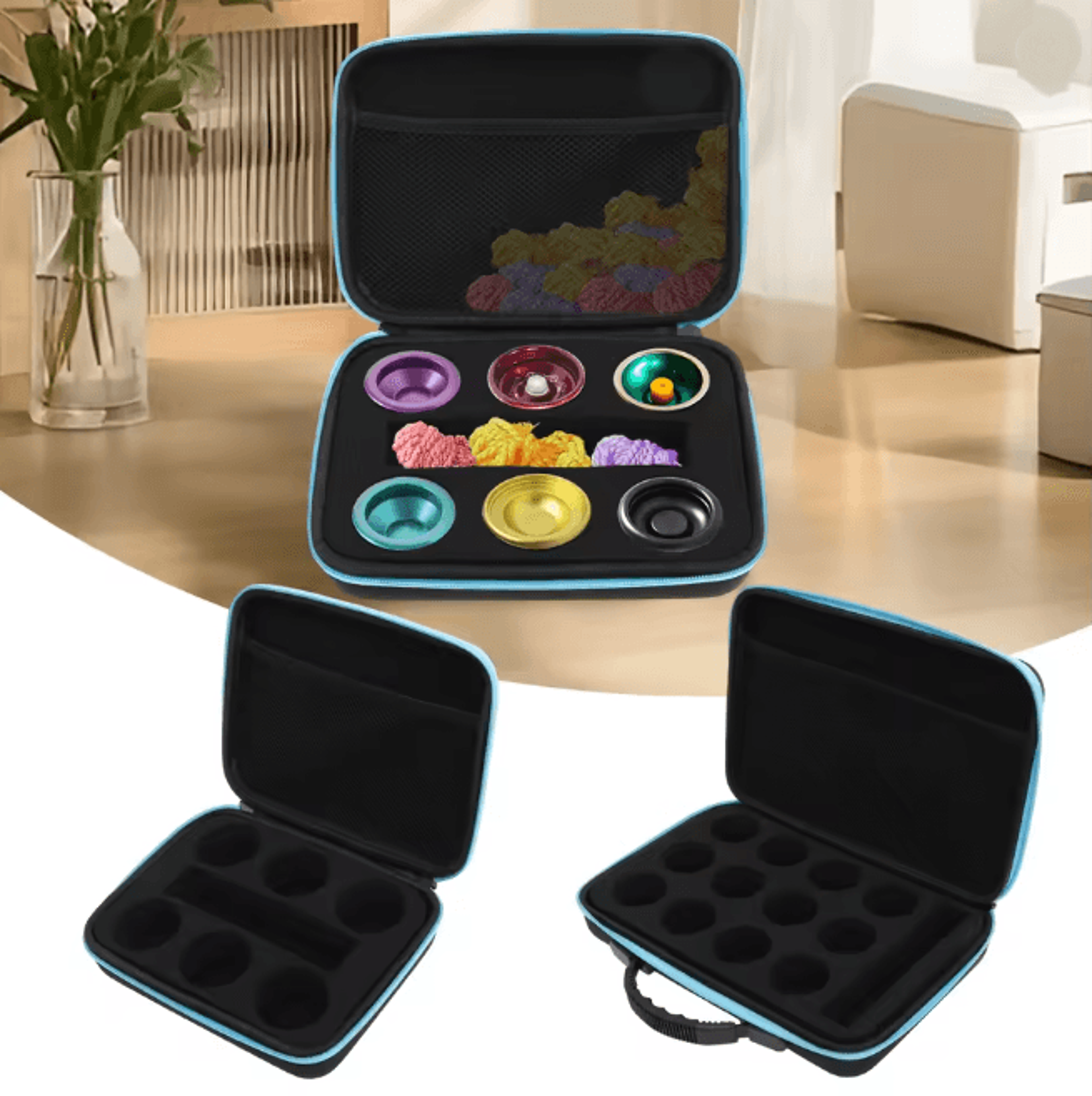 SpinSafe Yoyo Ball Storage Case Portable Carry Bag With Handle 0